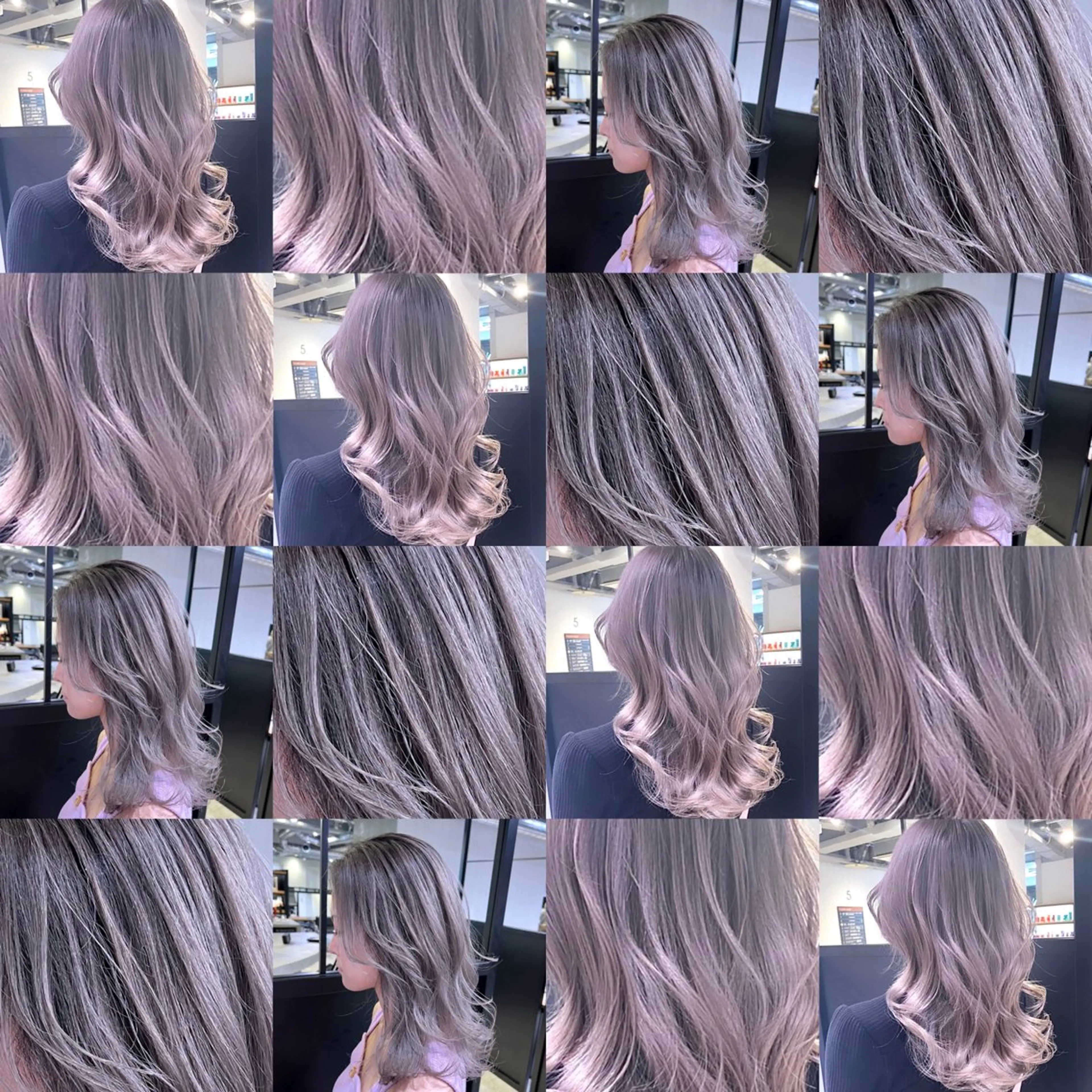 セミロング カラー ヘアアレンジ カット ヘアカラー トリートメント ヘアセット Lani5710所属・🧸ブリーチ特化/前 髪/しょうじりか🎀のヘアスタイル