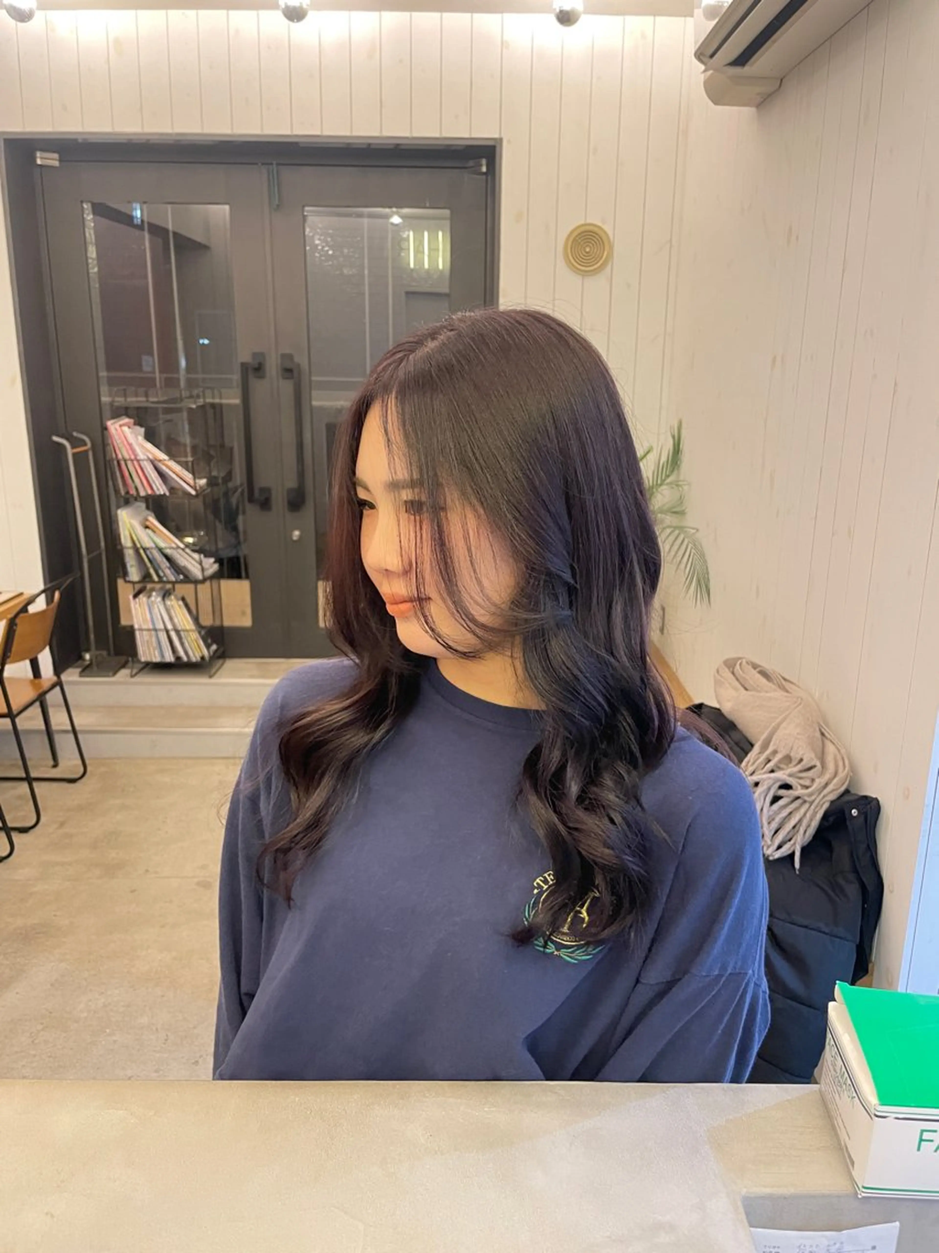 ロング カラー ヘアアレンジ イシヅキアイカ🐱 カラーモデル募集中のヘアスタイル