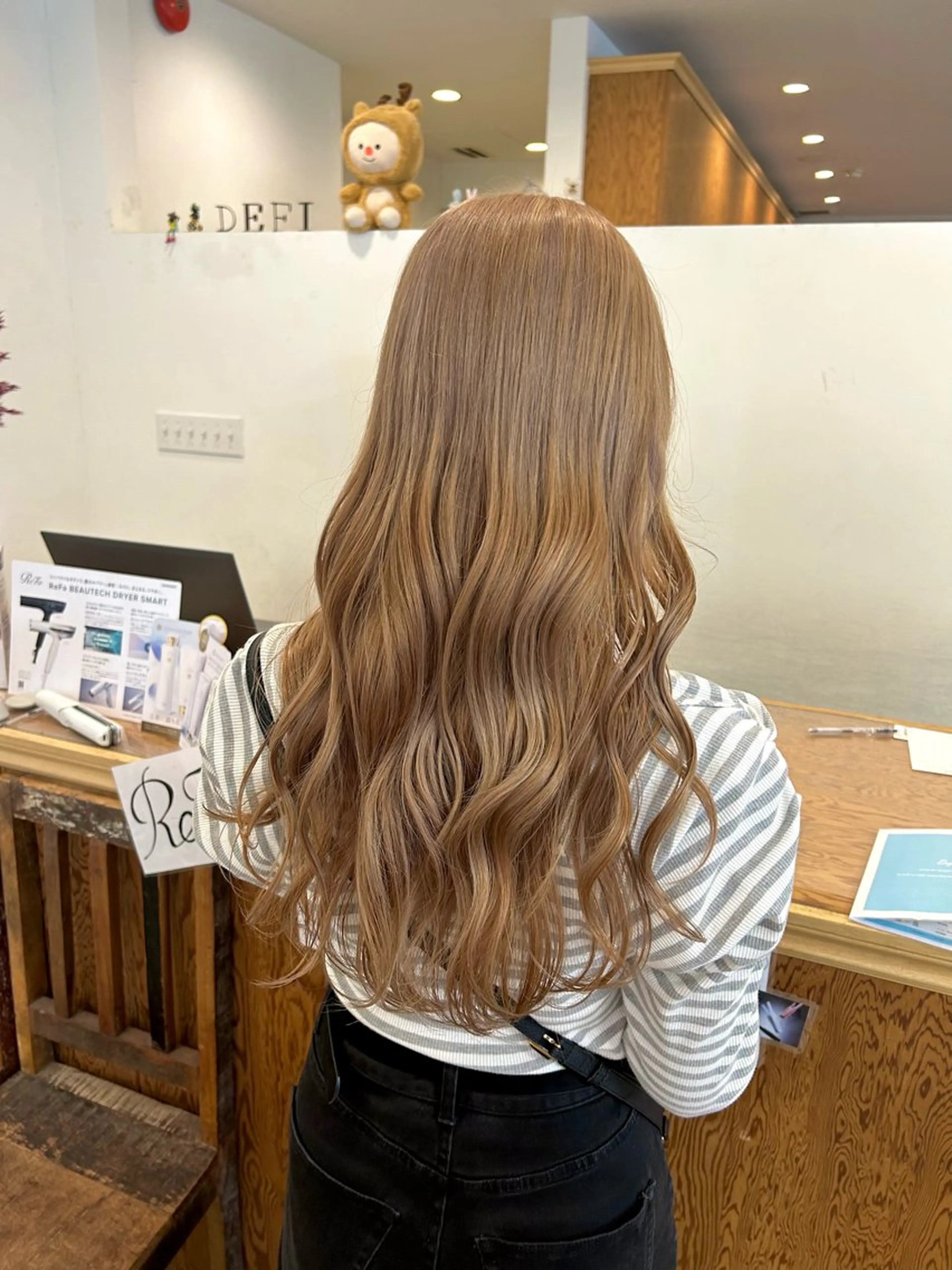 ロング カラー 北田 美琴 / 柔らかいカラーのヘアスタイル