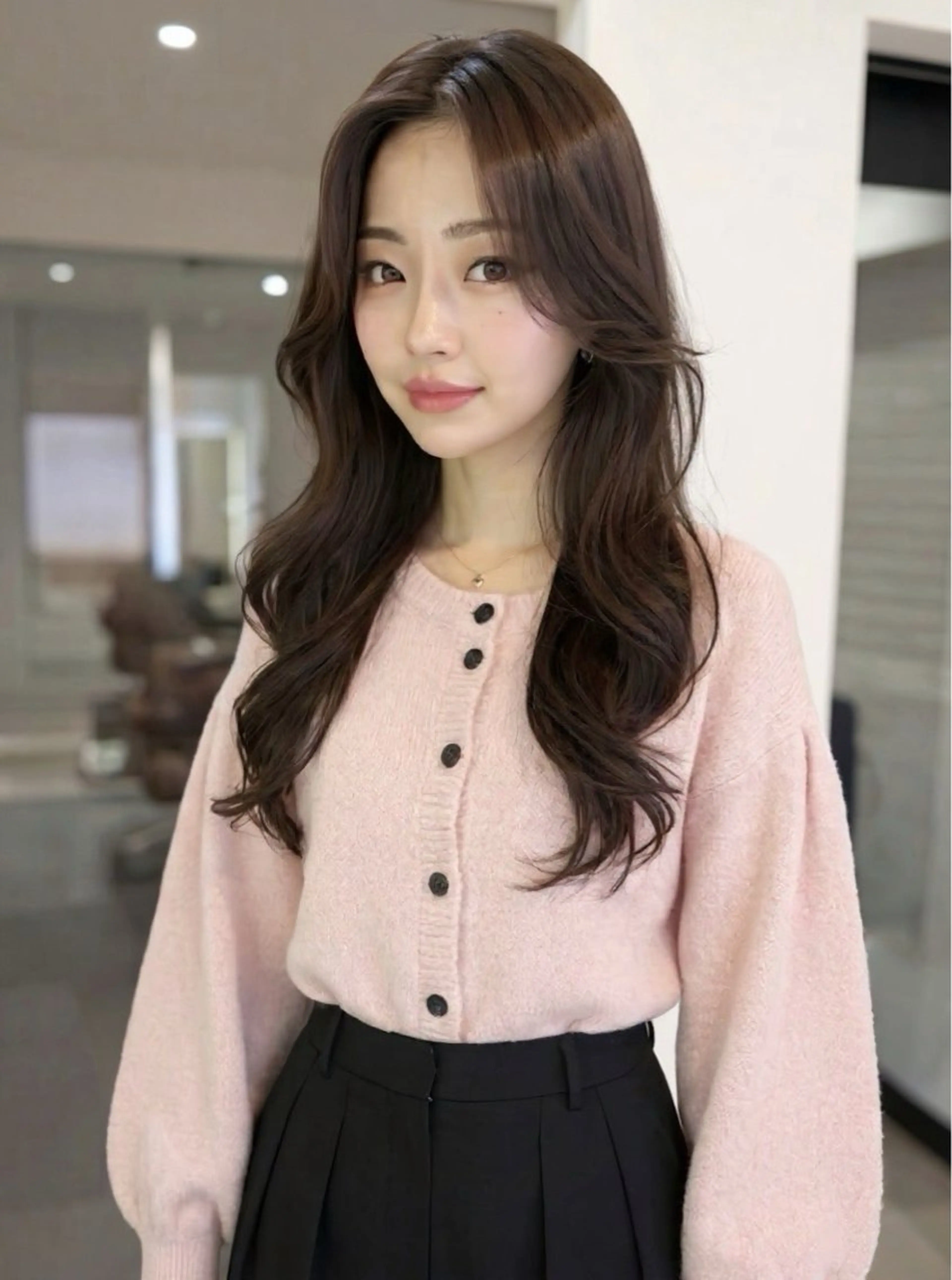 ロング カラー COALL nex the salon所属・Riria✨ 透明感カラーのヘアスタイル