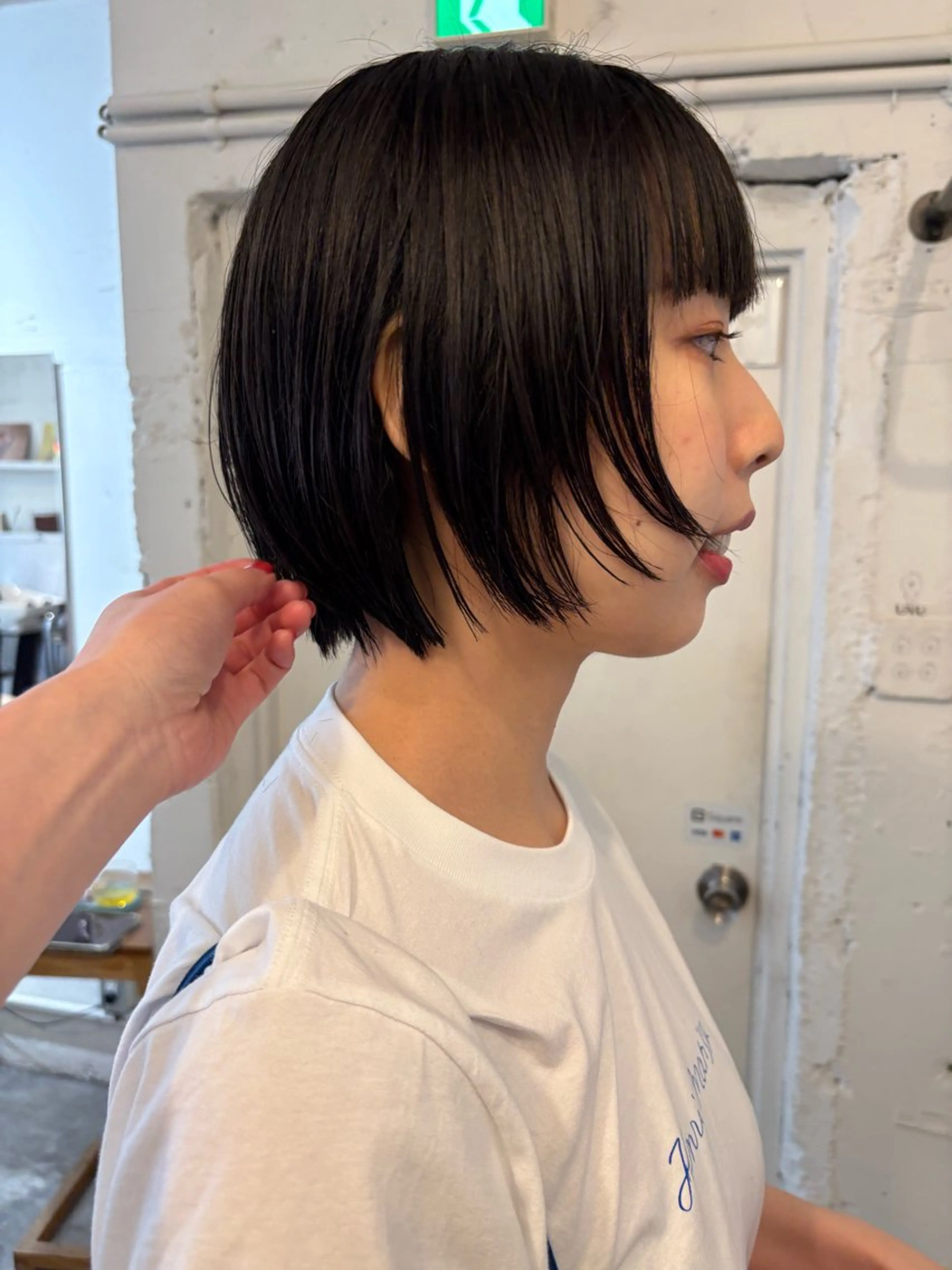 ショート ショートヘア カット トリートメント ✴︎UNU ✴︎モエカのヘアスタイル