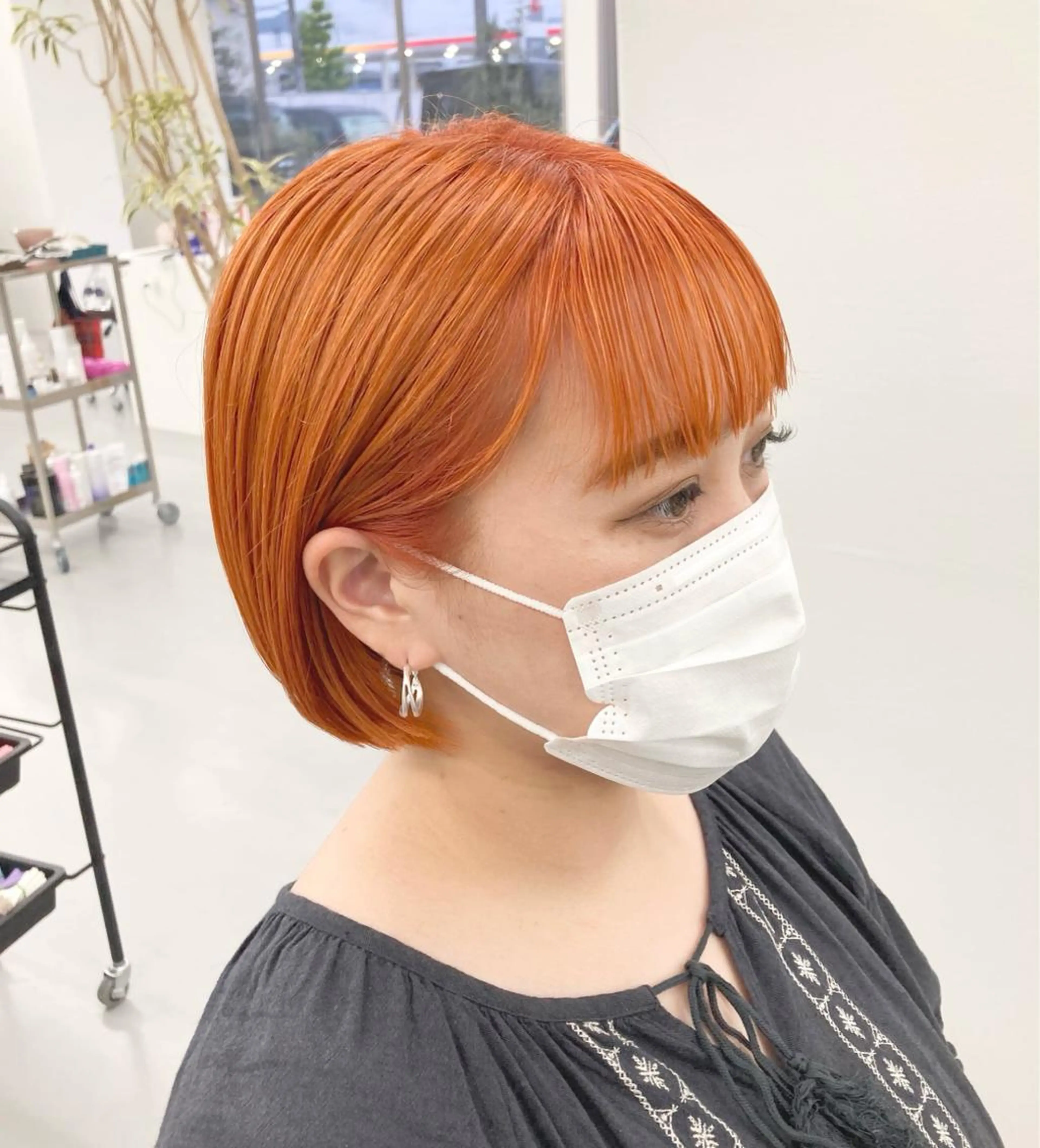 ショート ボブ 長谷川 未來のヘアスタイル
