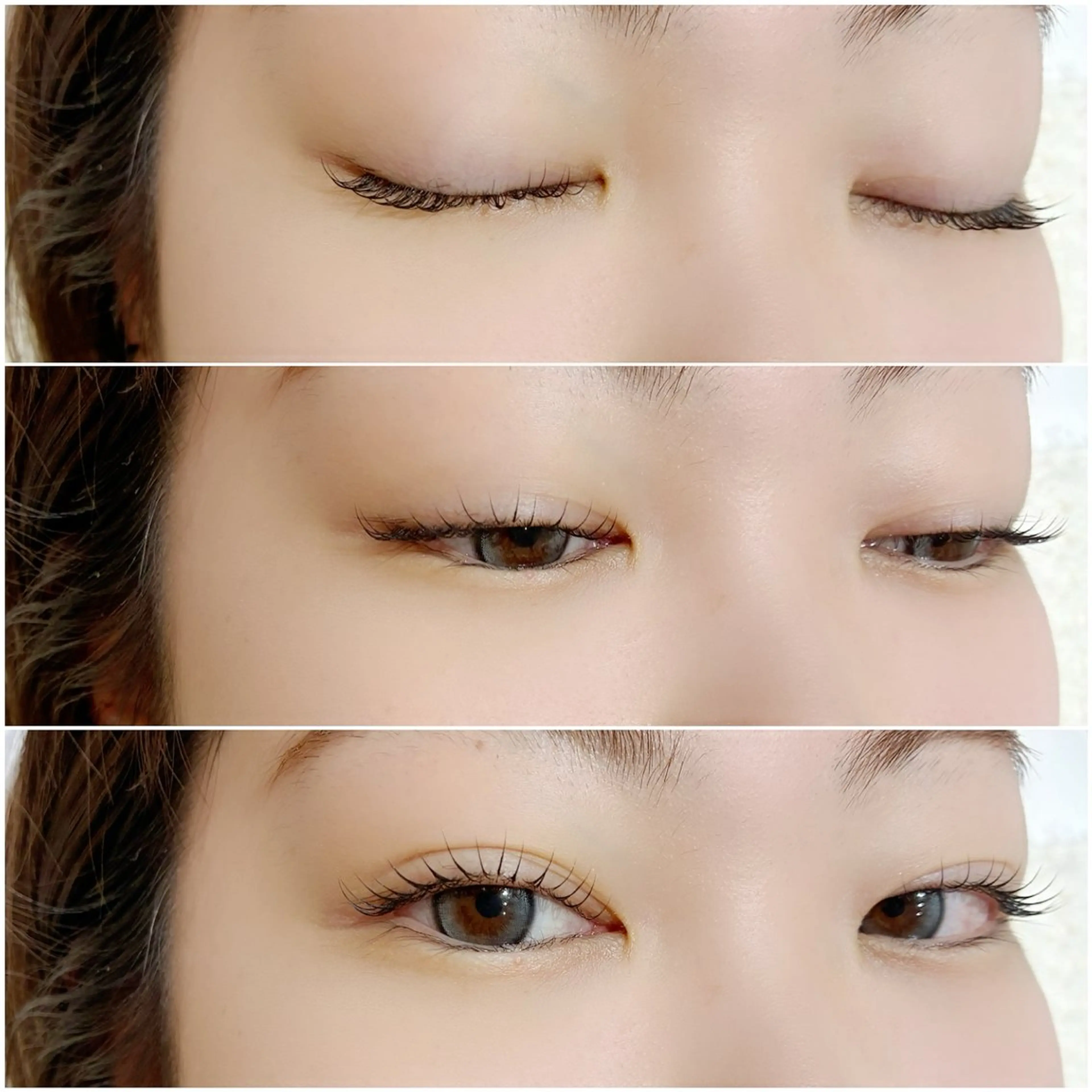 マツエク・マツパ カラーマツエク 一重×まつ毛パーマ soo lash room Kanaeのマツエク・マツパデザイン