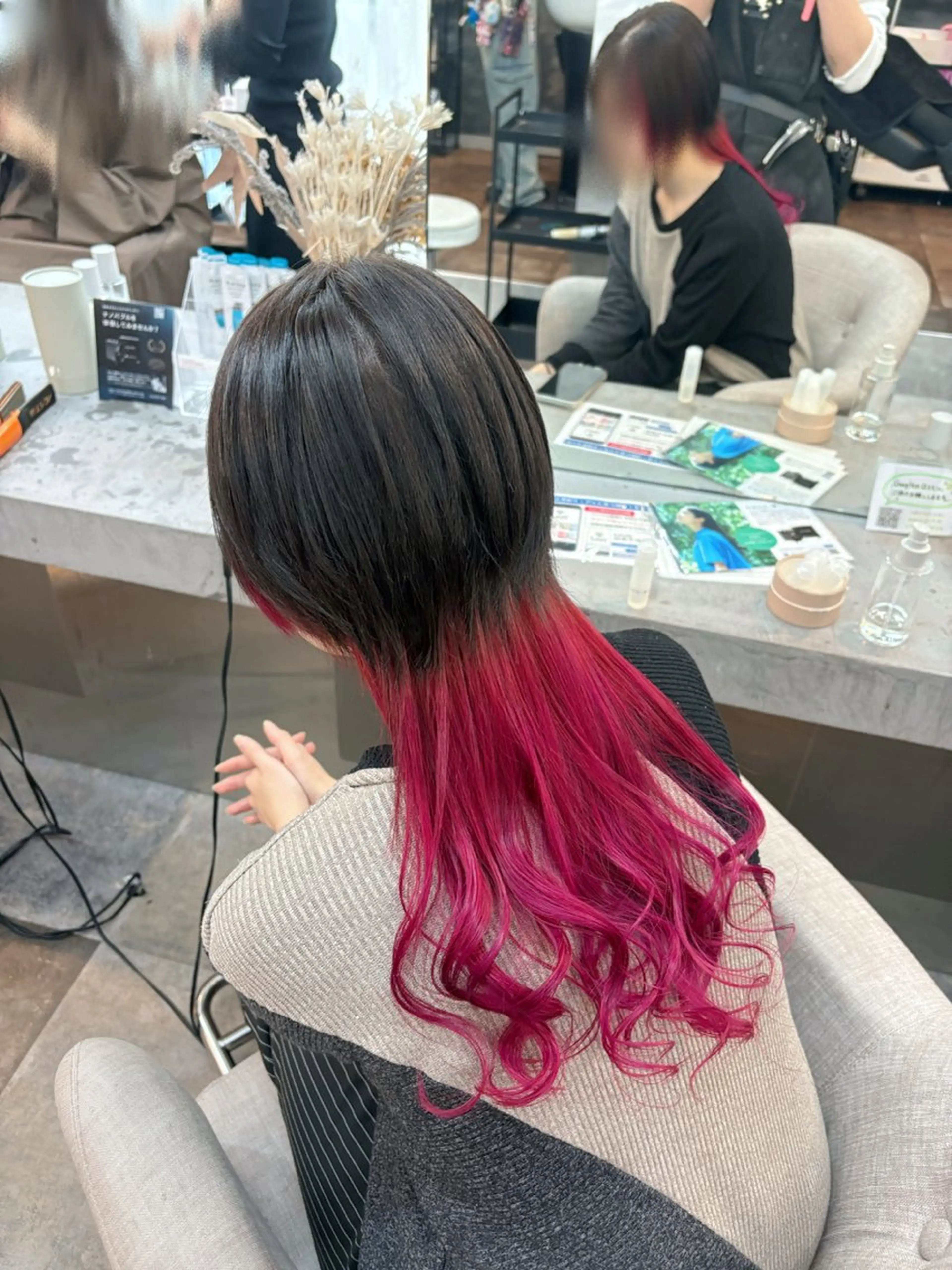 カラー ヘアカラー Maho ブリーチモデル募集中のヘアスタイル
