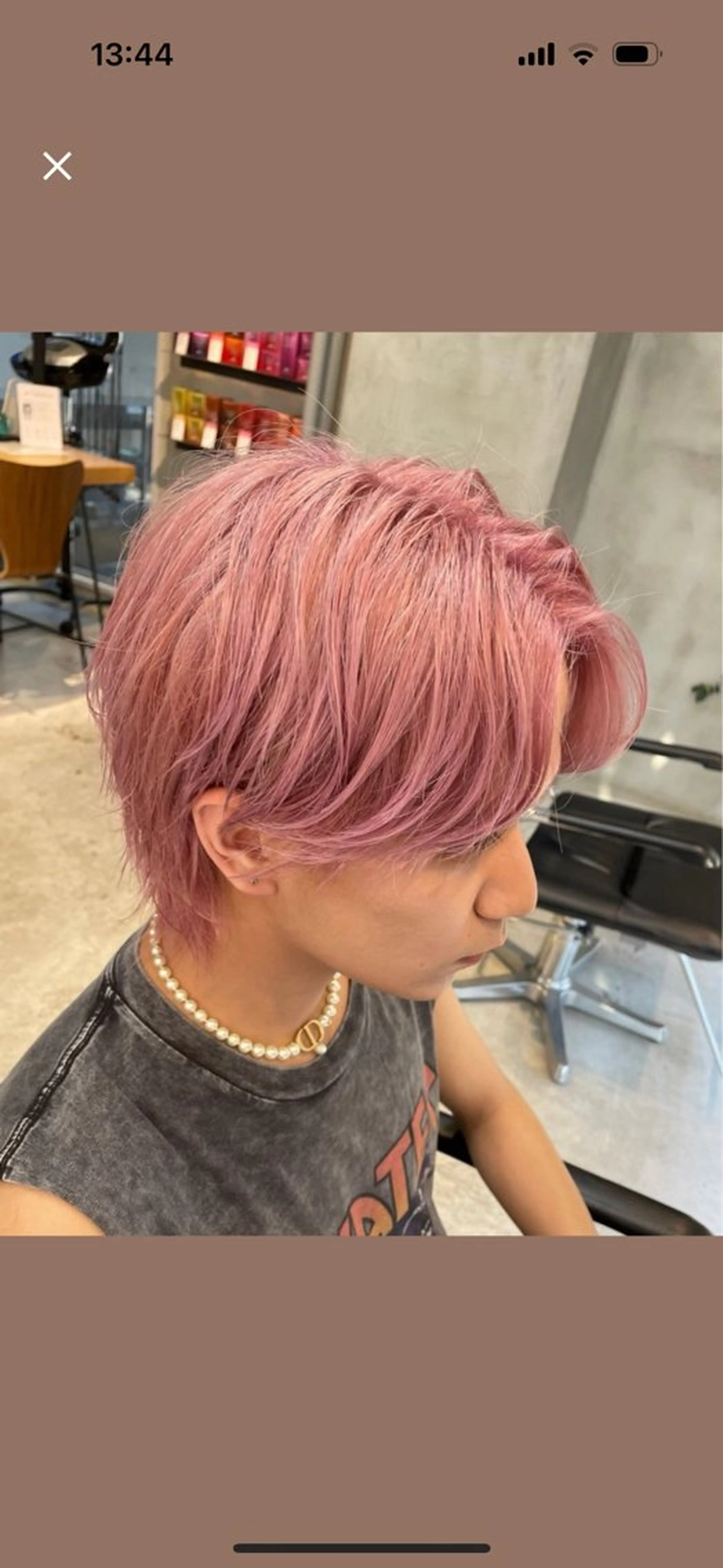 カラー メンズ ヘアカラー 🌀toa/波巻き✨ /メンズパーマ／栄のヘアスタイル