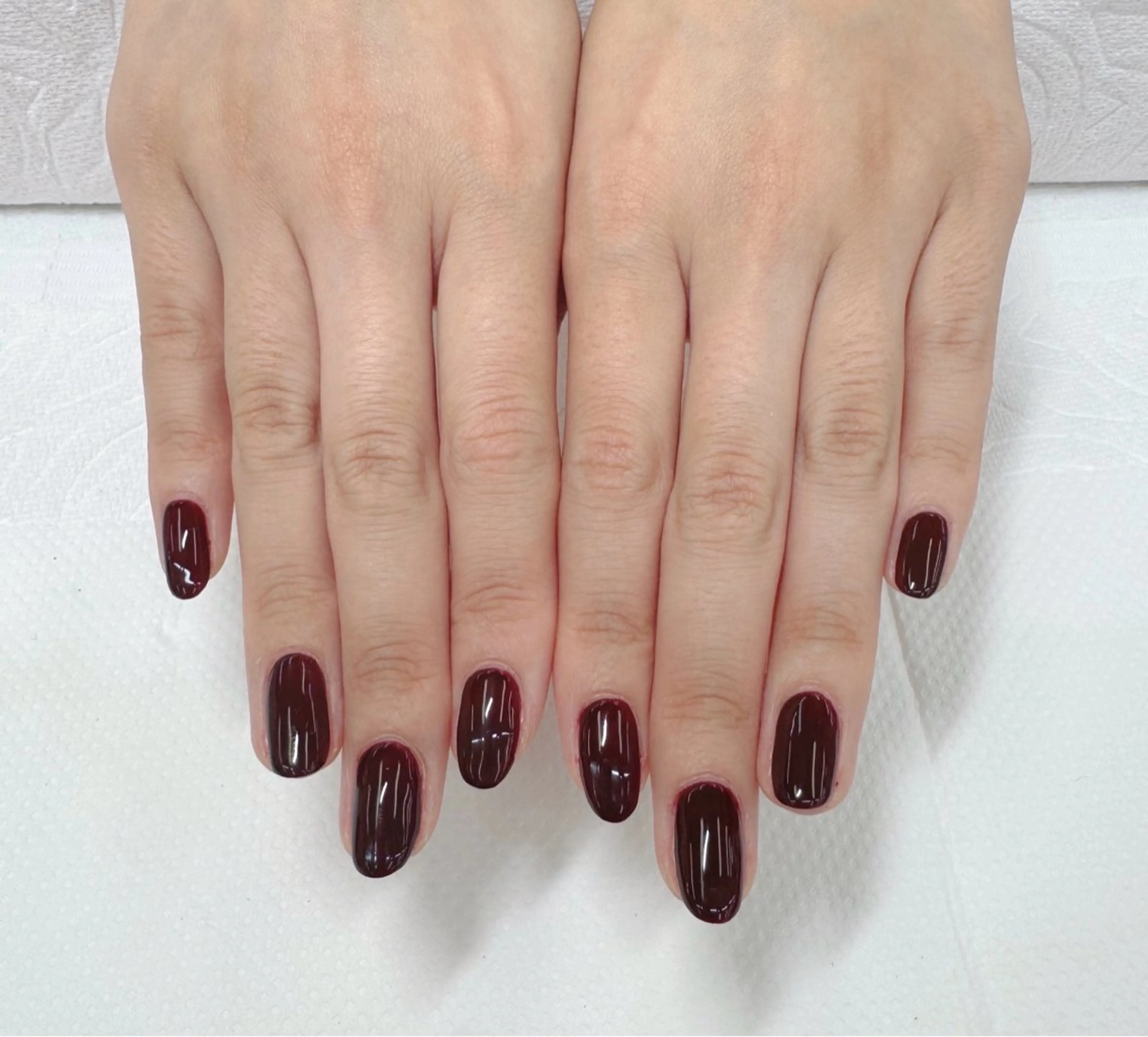 ネイル ボルドー Luz de Amberのネイルデザイン