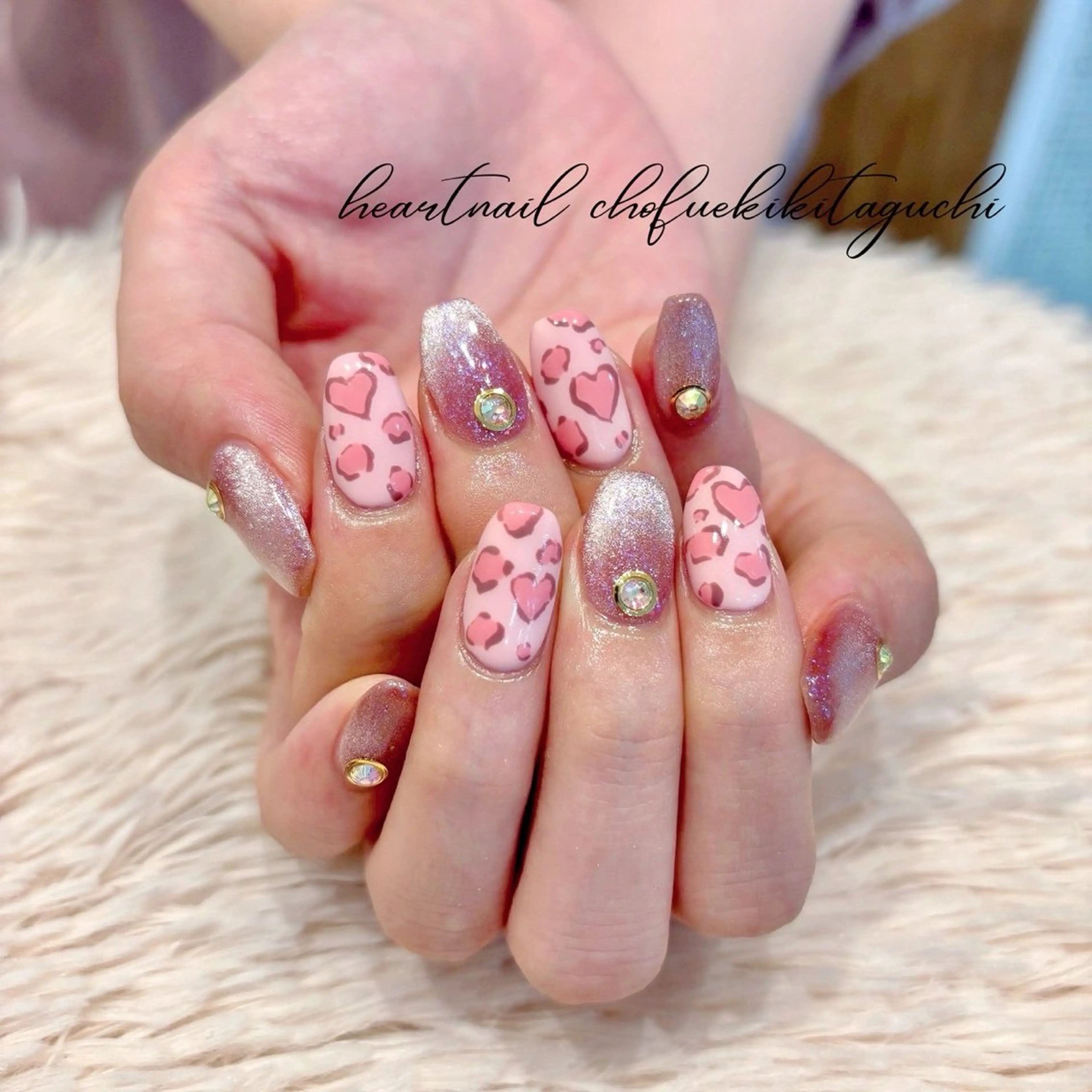 ネイル ハンドネイル 💎Heart Nail💎のネイルデザイン