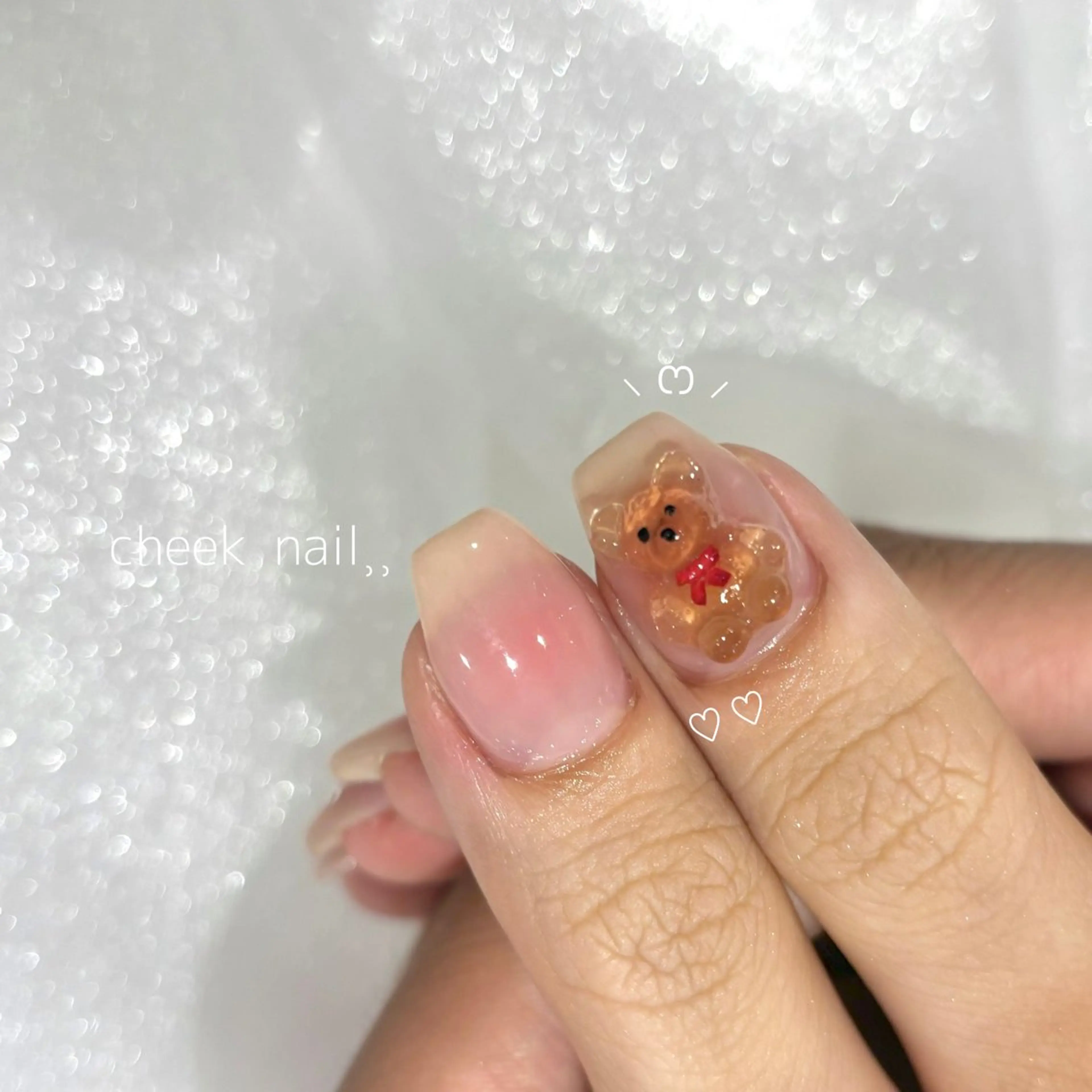 ネイル チークネイル ハンドネイル nailist🍒 ヤマザキのネイルデザイン