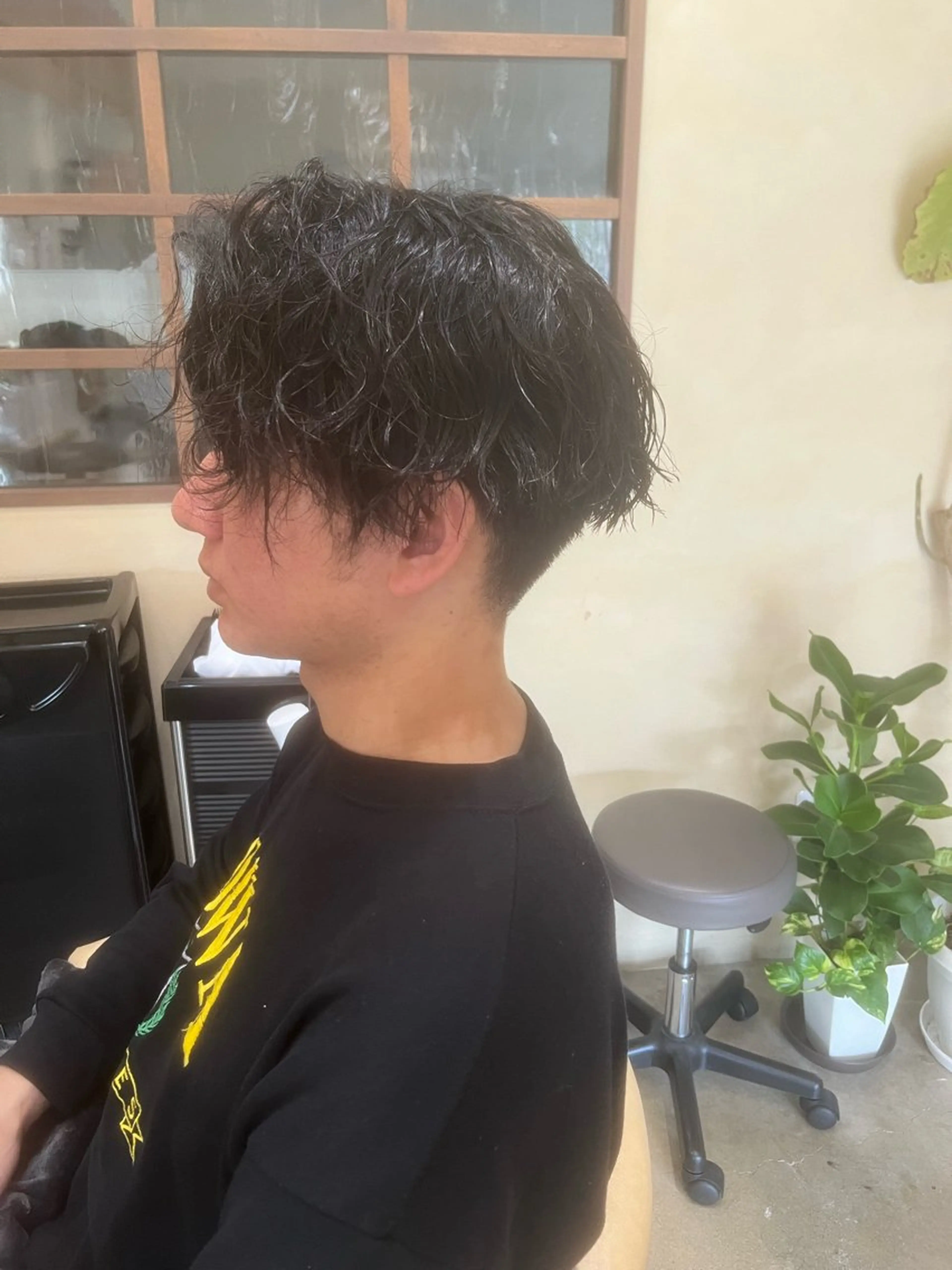 ミディアム メンズ 鹿児島 TSUBASAのヘアスタイル