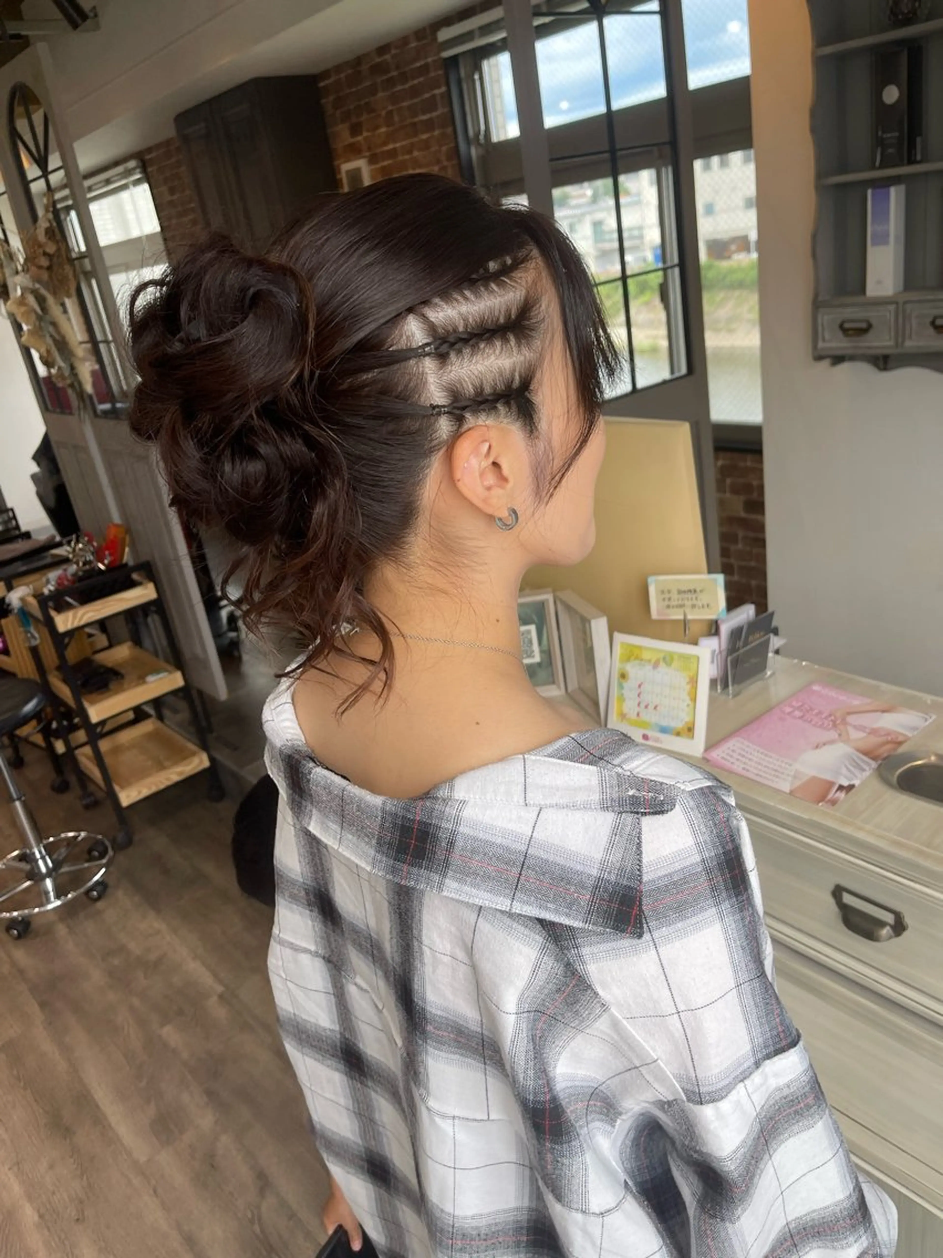 ロング ヘアアレンジ ヘアセット Felice Erikaのヘアスタイル