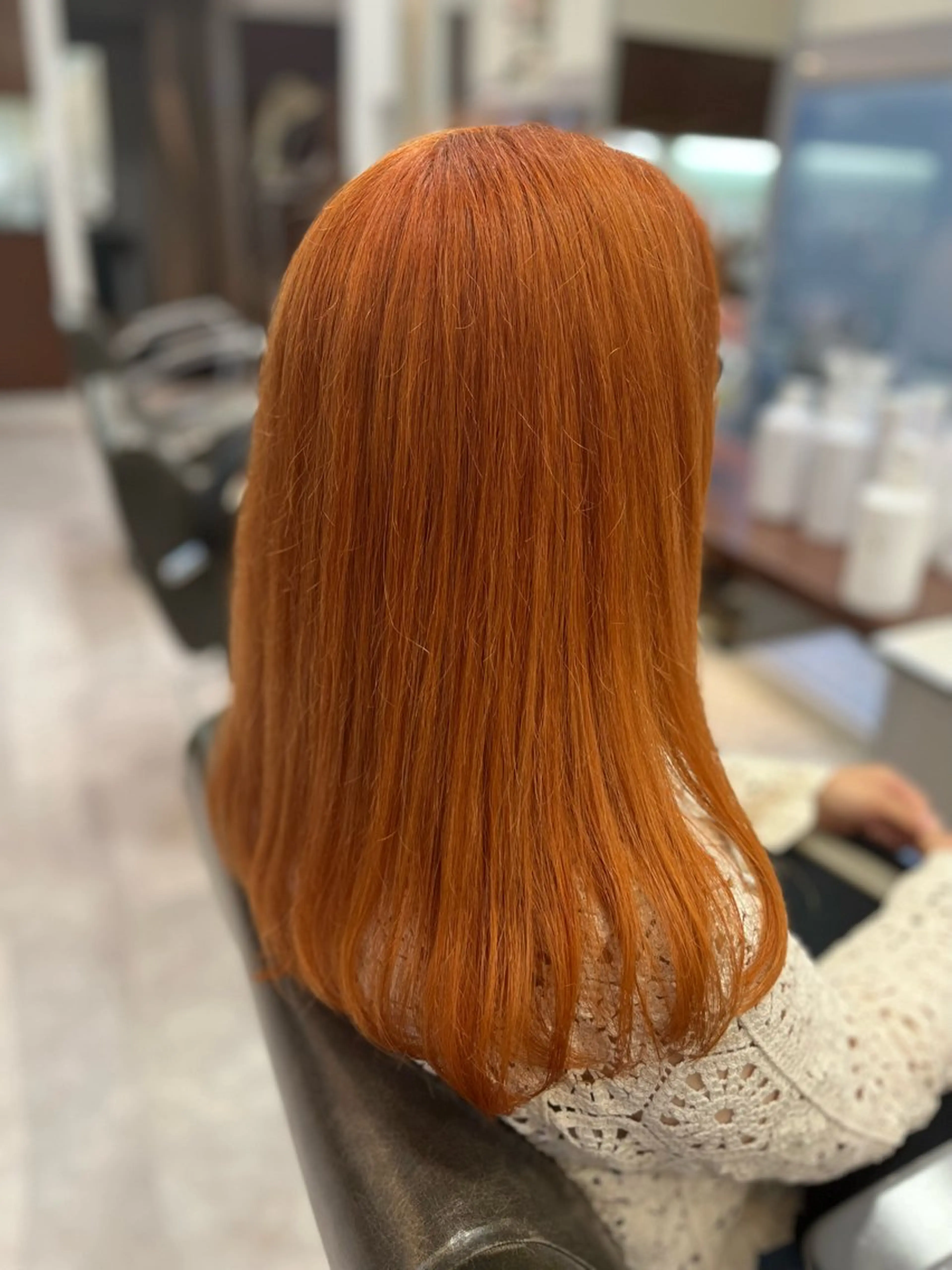 ロング 吉田 桃香のヘアスタイル