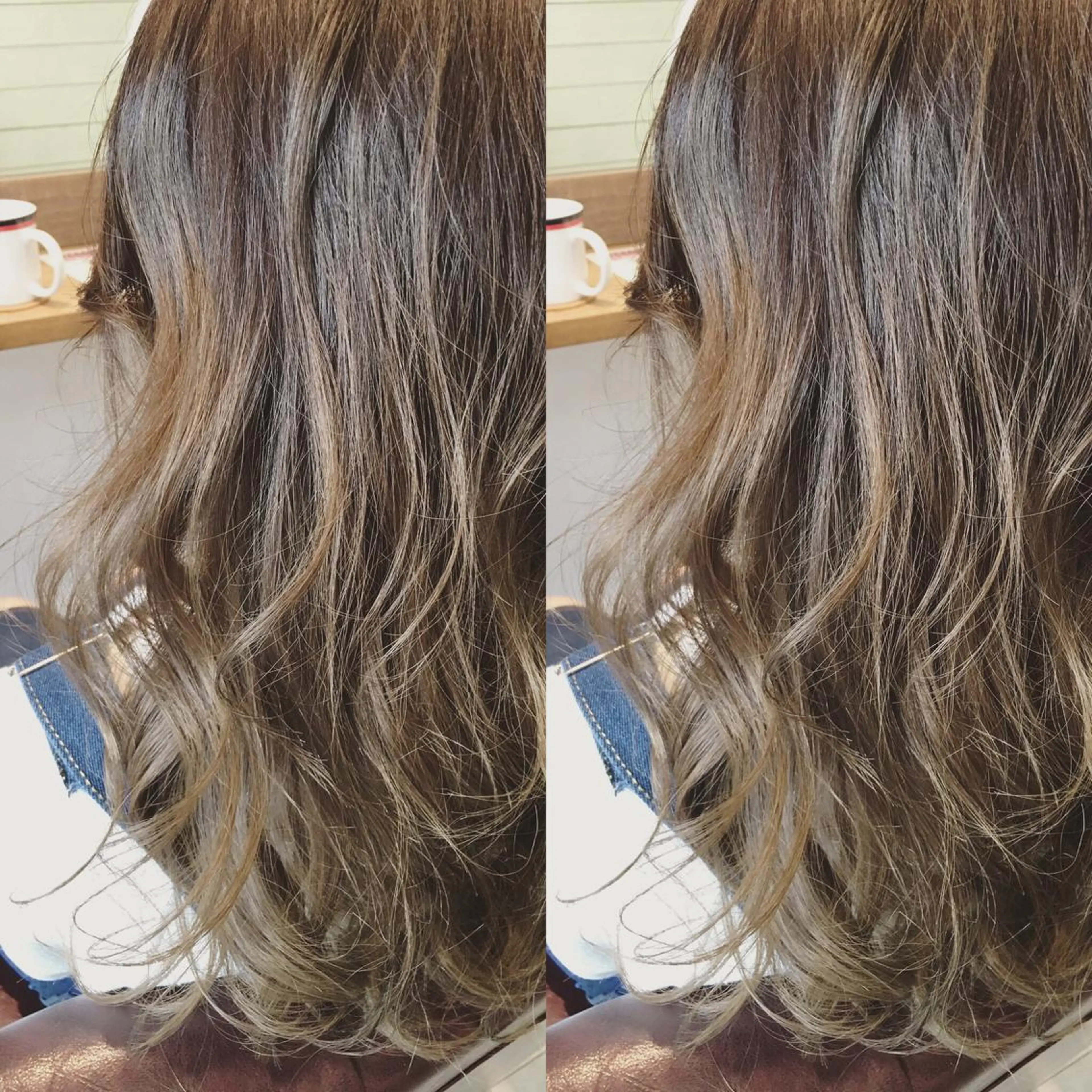 ロング カラー グラデーションカラー イルミナカラー 外国人風カラー hair salon Ranun髪質改善のヘアスタイル