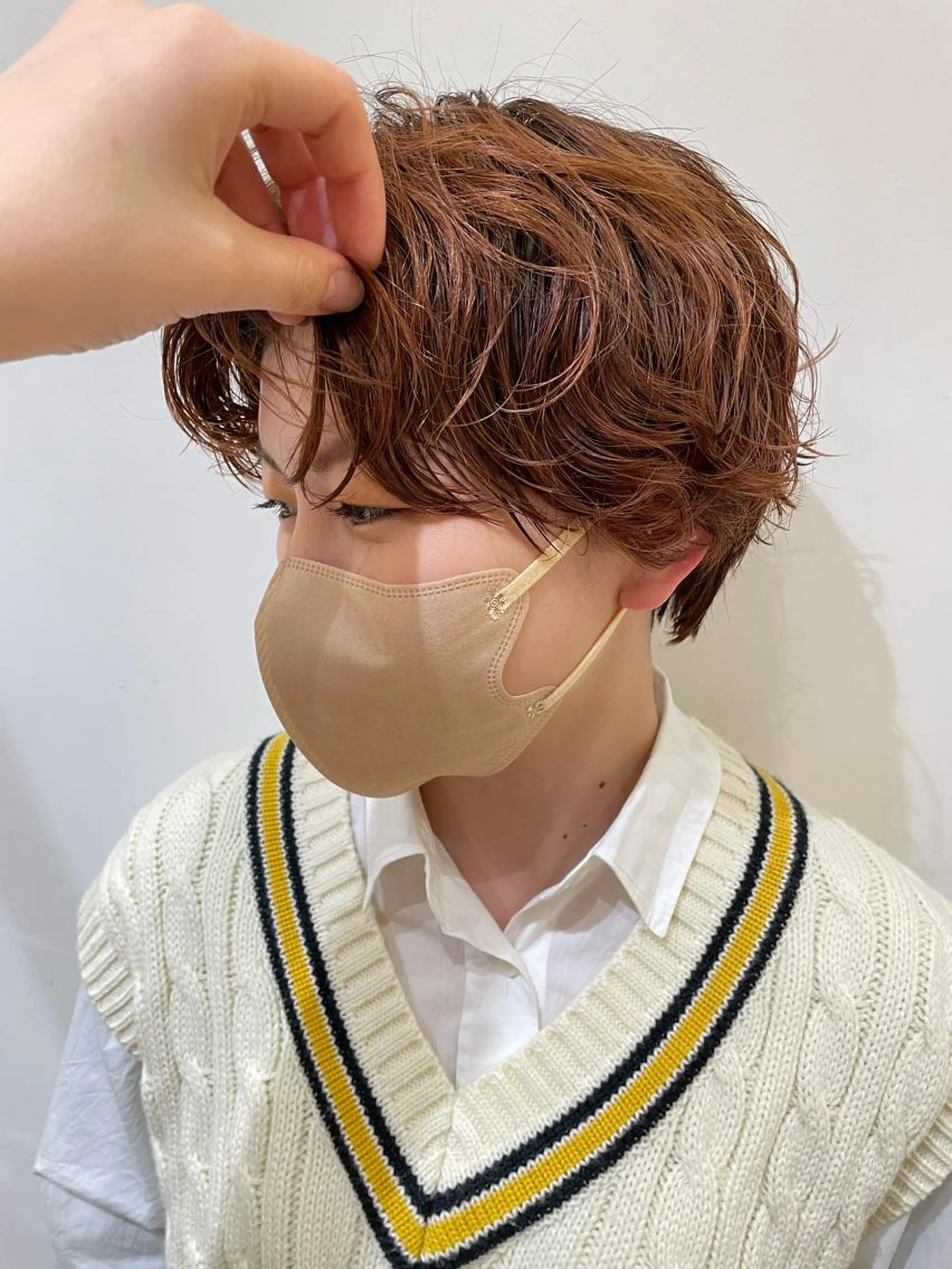 【仕上がりスタイル撮影OKの方限定】ショートカット+ニュアンスパーマ🍃🌀の写真