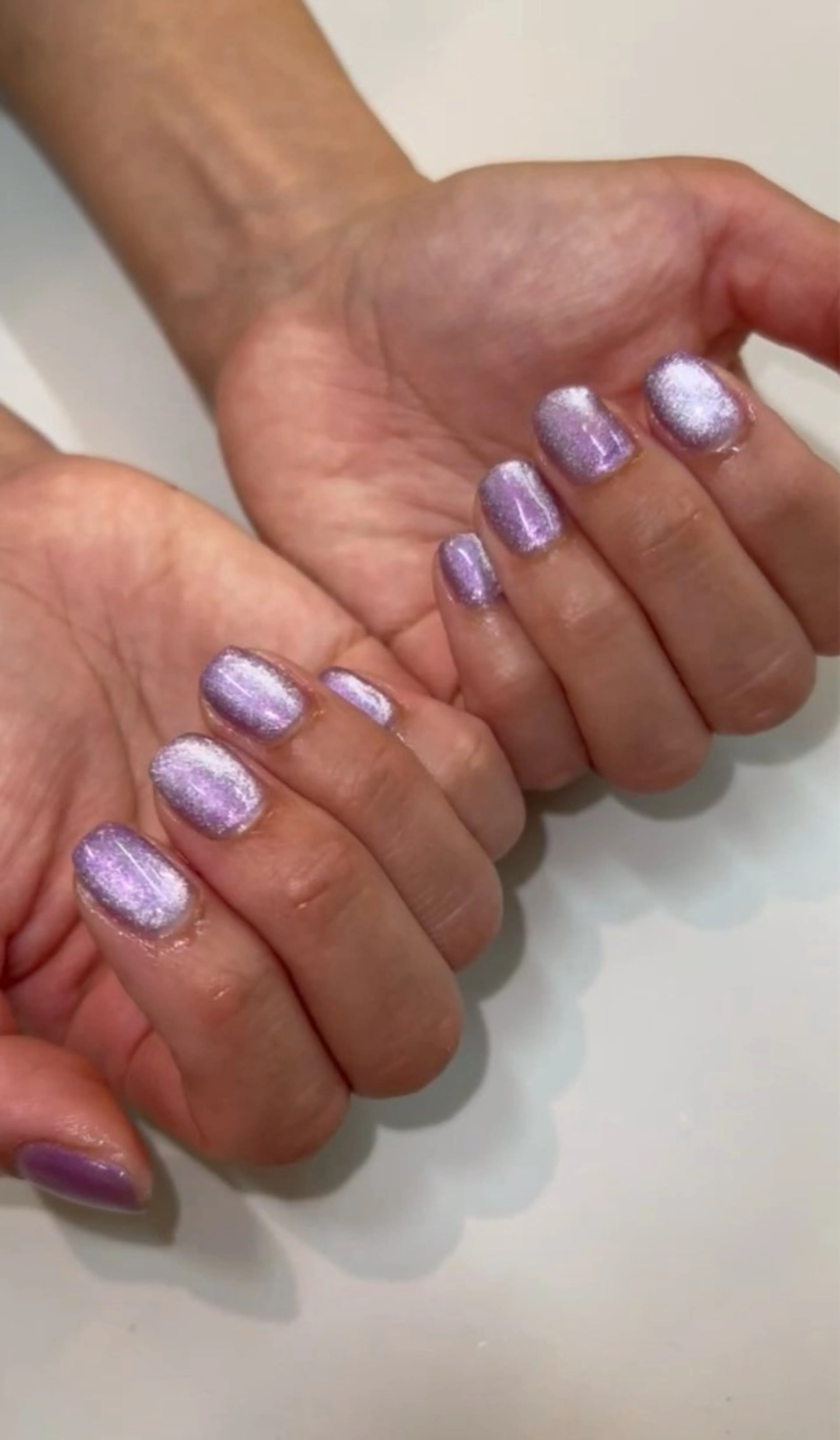 ネイル 長さ出し フットネイル ジェルネイル マグネットネイル 持ち込み chipie_ momiのネイルデザイン