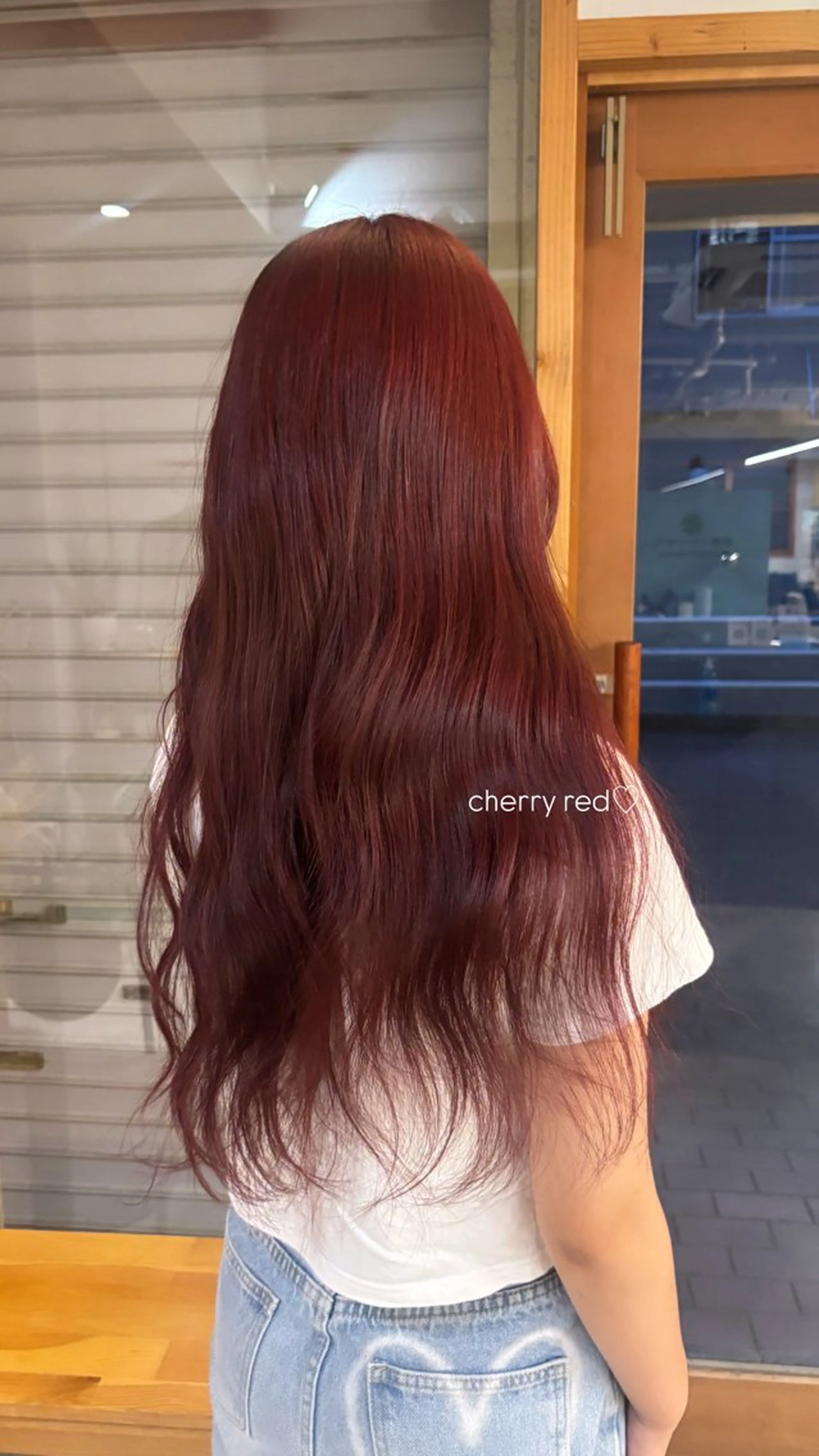 ロング ヘアカラー cipre 萌乃のヘアスタイル