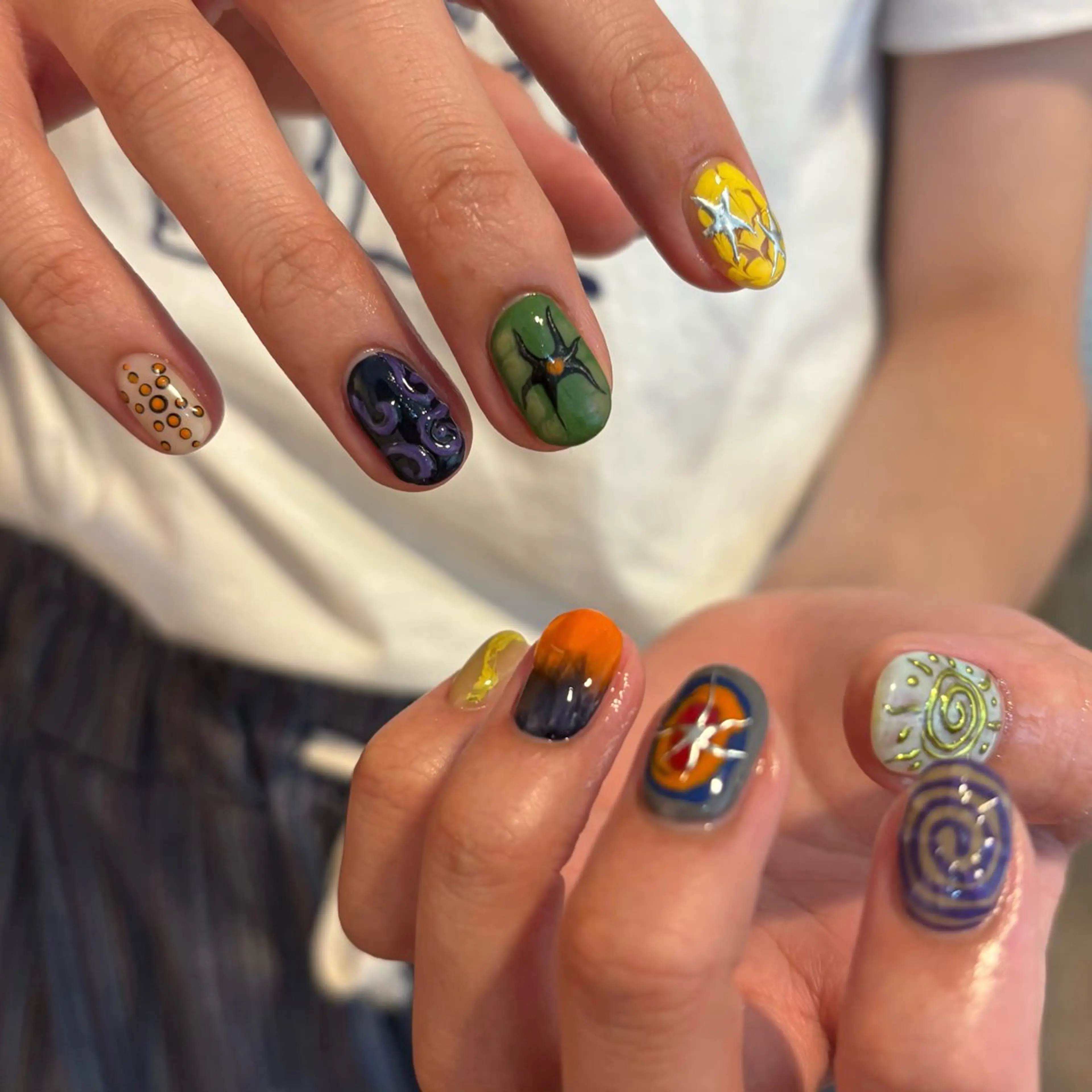 ネイル ハンドネイル フットネイル yuri / 個性派nailのネイルデザイン