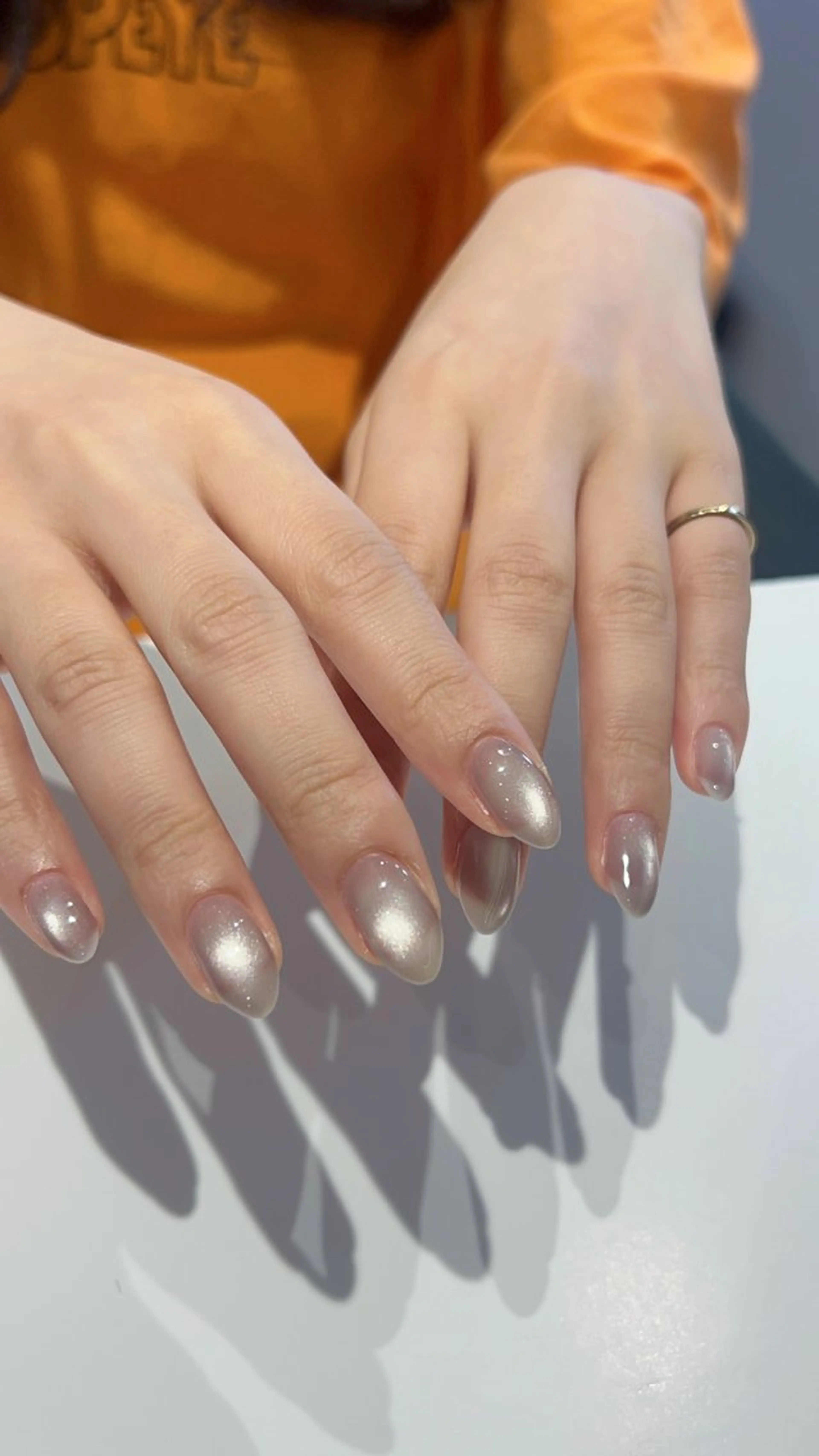 ネイル ビー玉ネイル ハンドネイル plume. noaのネイルデザイン