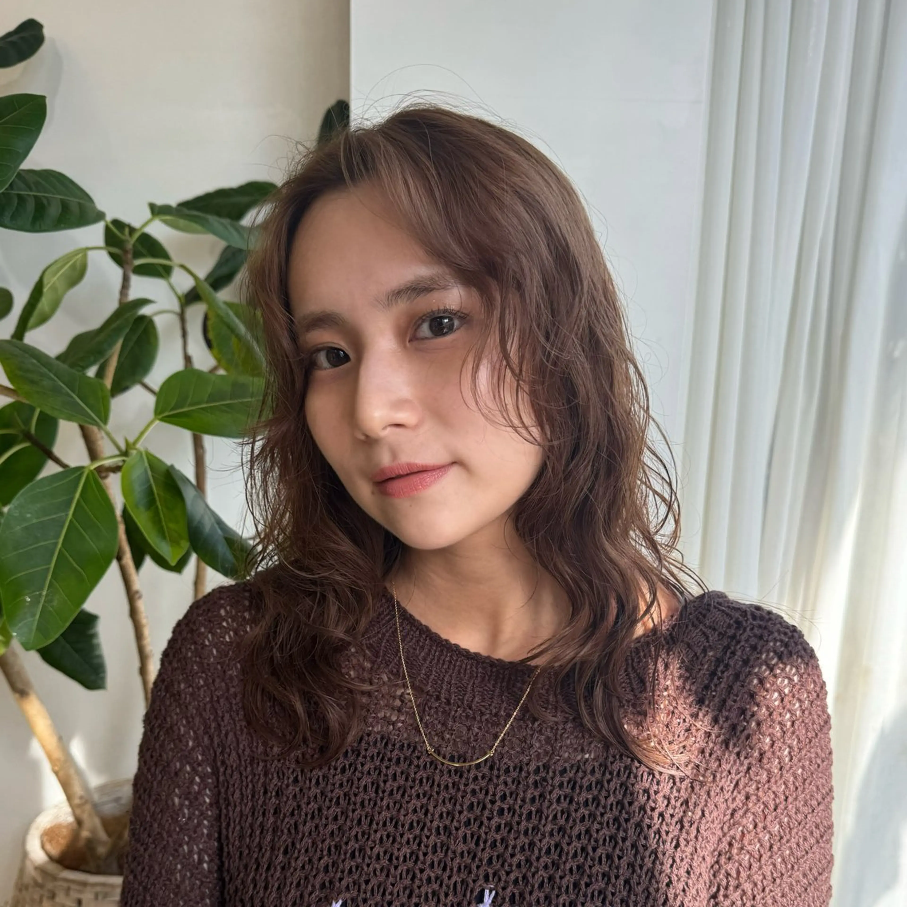 セミロング セミロングパーマ カット パーマ 《1.2月クーポン記 載中》小森祐希のヘアスタイル