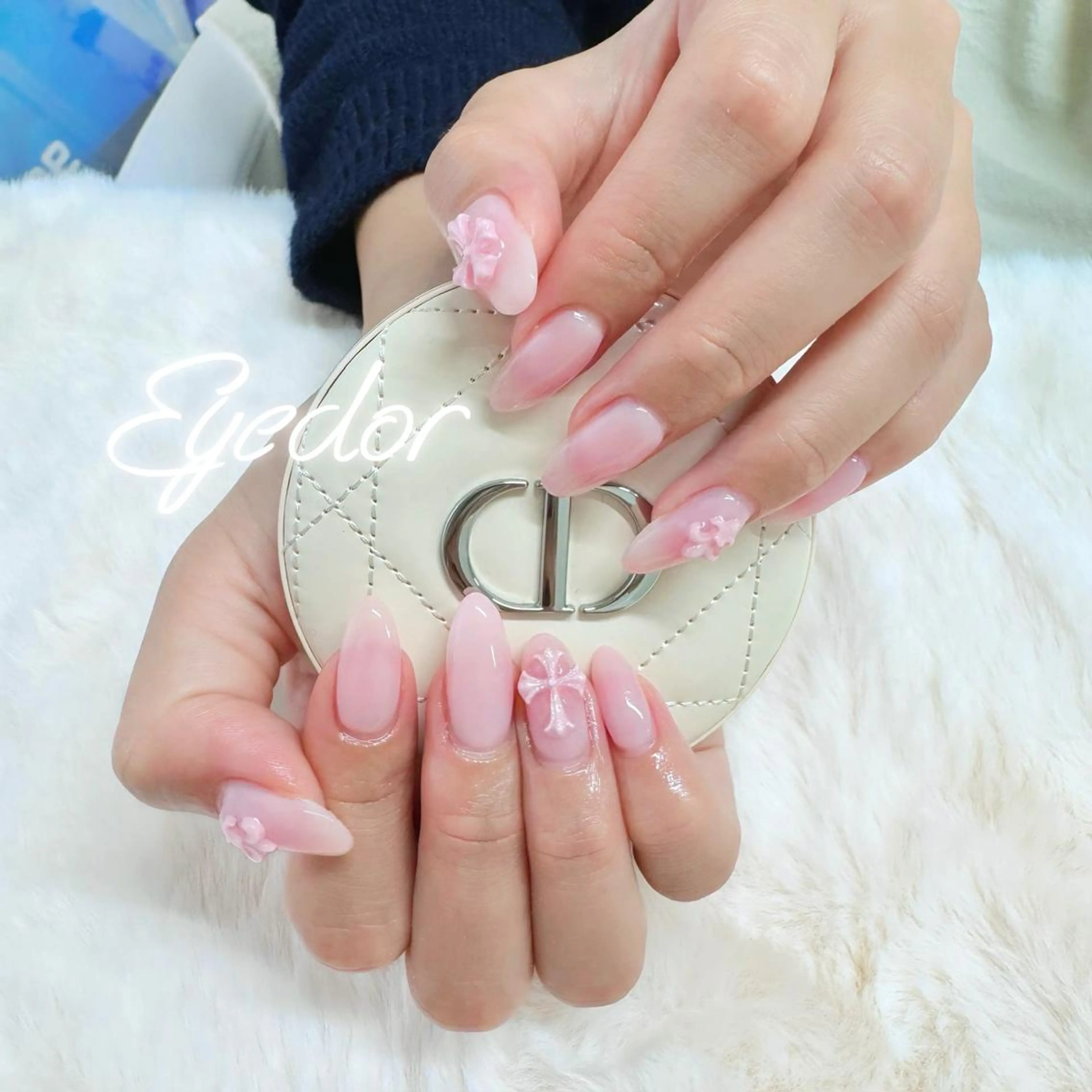 ネイル ピンク Eyedor まつパ／眉毛専門店のマツエク・マツパデザイン