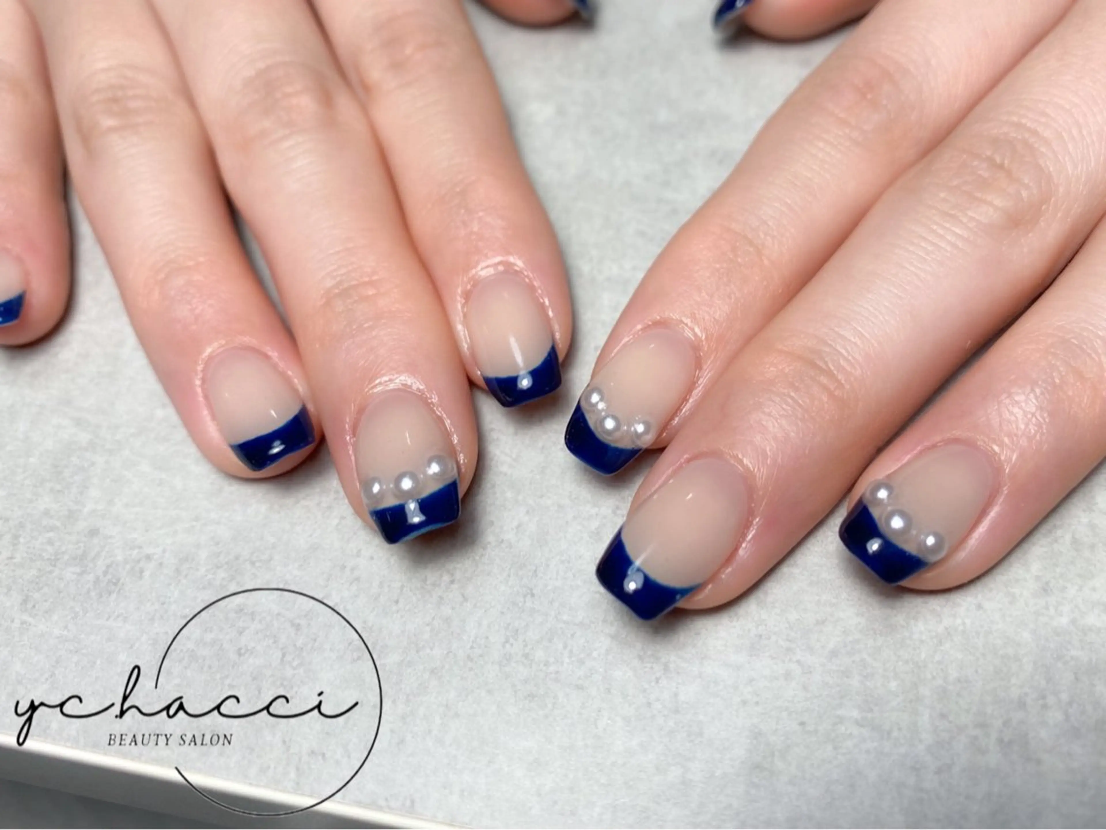 ネイル アートネイル フットネイル フレンチネイル ジェルネイル 韓国ネイル ハンドネイル BEAUTY SALON yc.hacci所属・SALON yc.hacciのマツエク・マツパデザイン