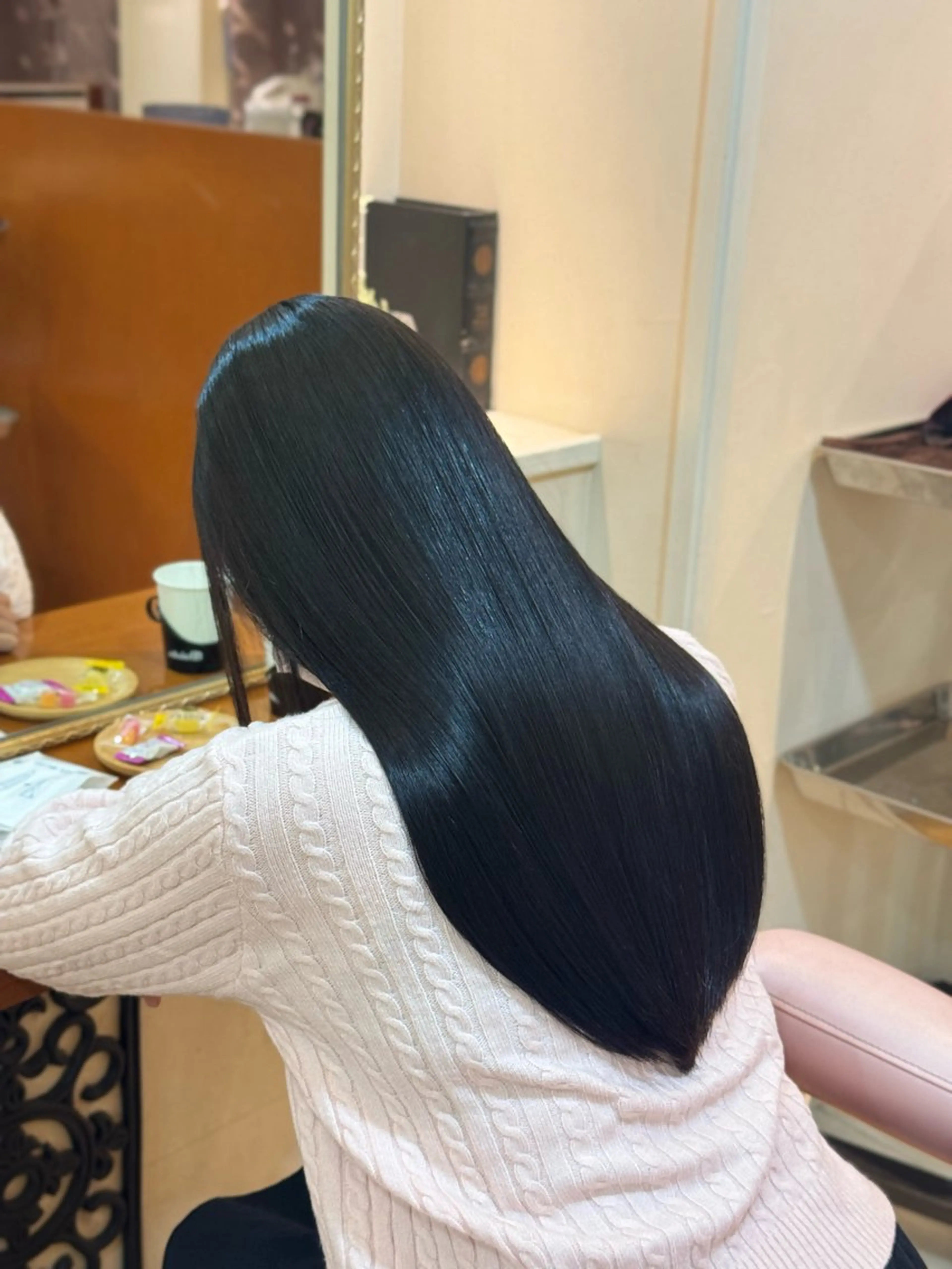 ロング カット 縮毛矯正 トリートメント STELLA所属・髪質改善/縮毛矯正 /菊田将成のヘアスタイル