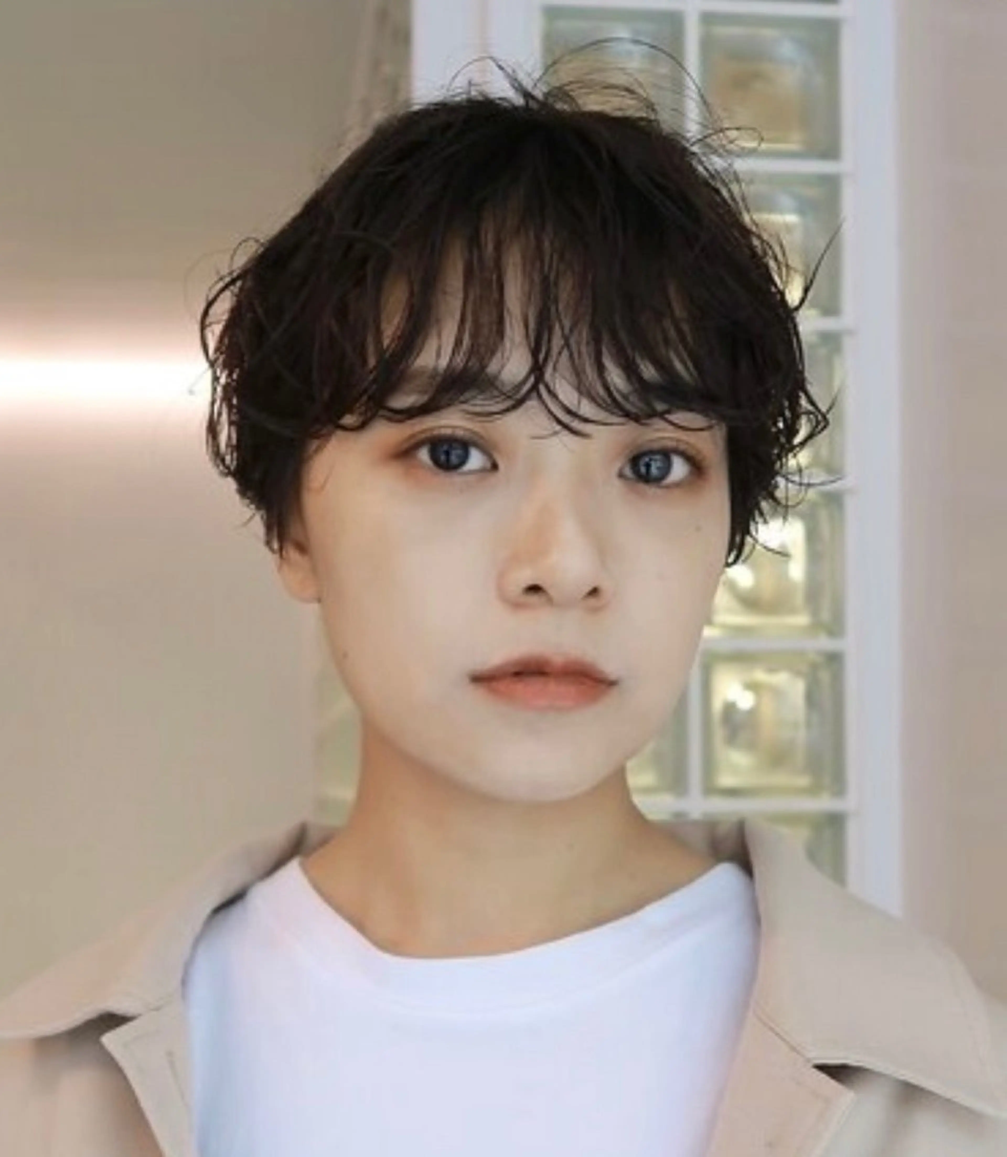 大人マッシュショートの写真