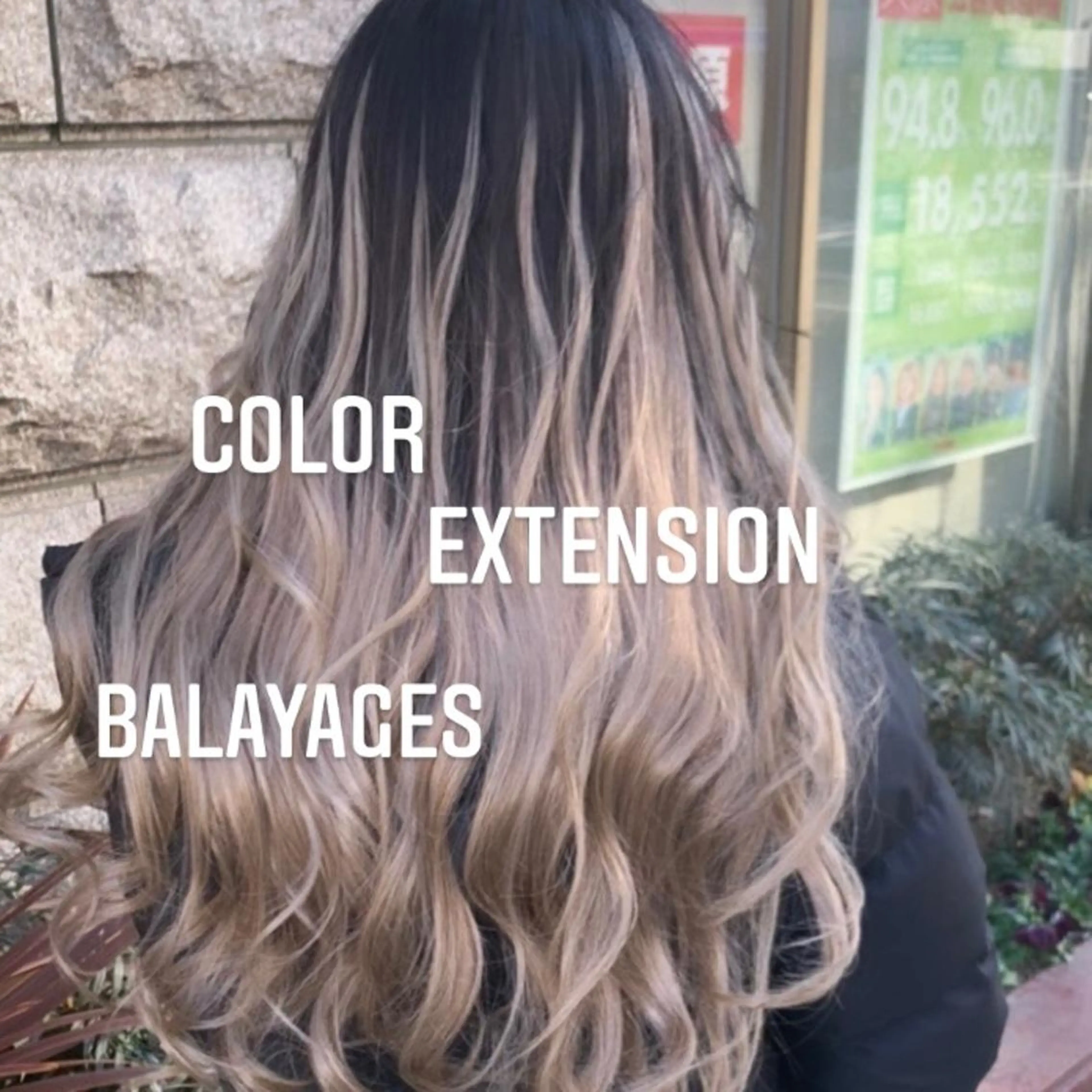 ロング カラー ヘアカラー エクステ エクステ🩵ブリーチ 韓国ヘア🩵KAEのヘアスタイル