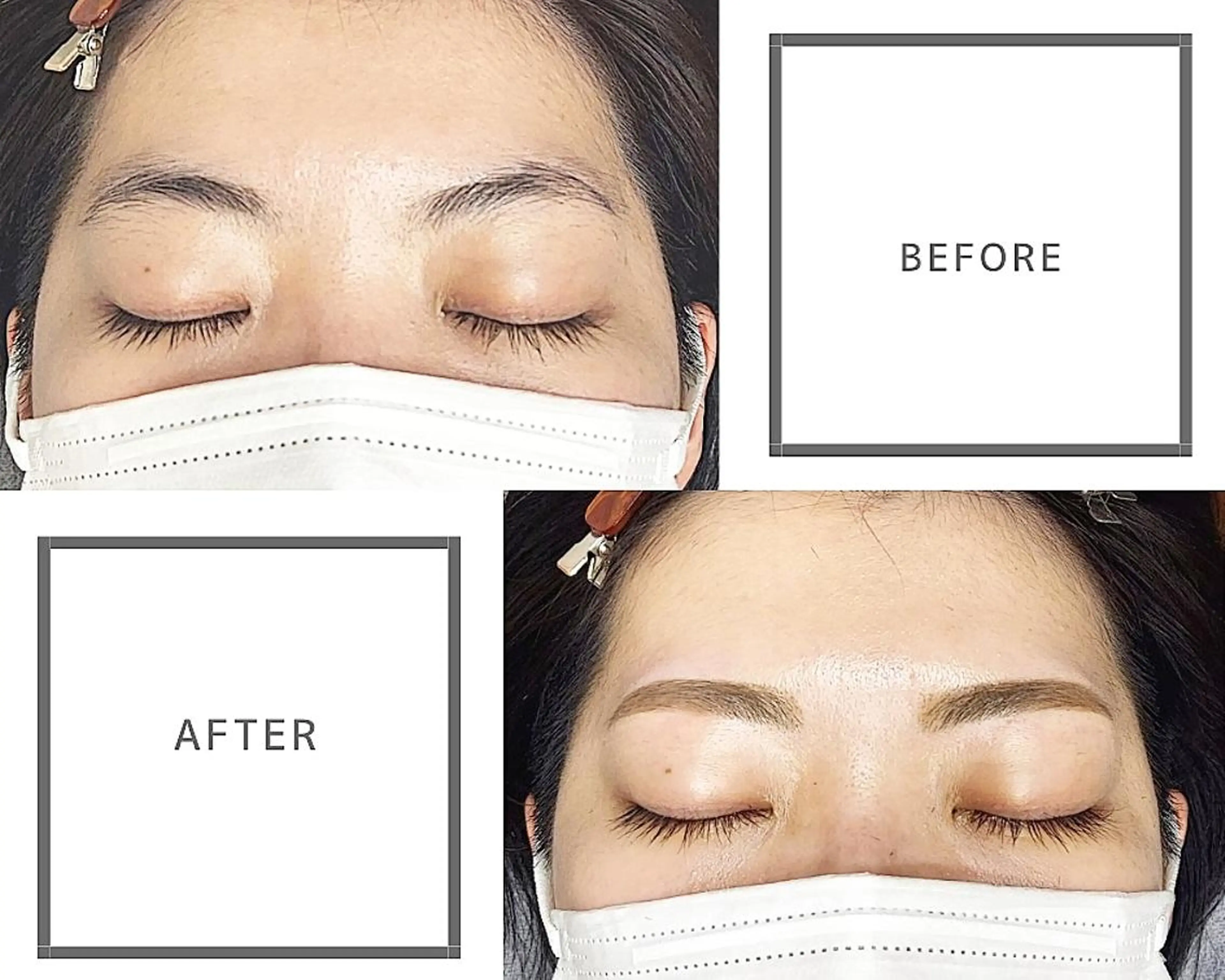 アイブロウ ワックス脱毛 眉カット その他(アイブロウ) U_la所属・U_la [ウーラ] 片岡の眉毛・アイブロウイメージ