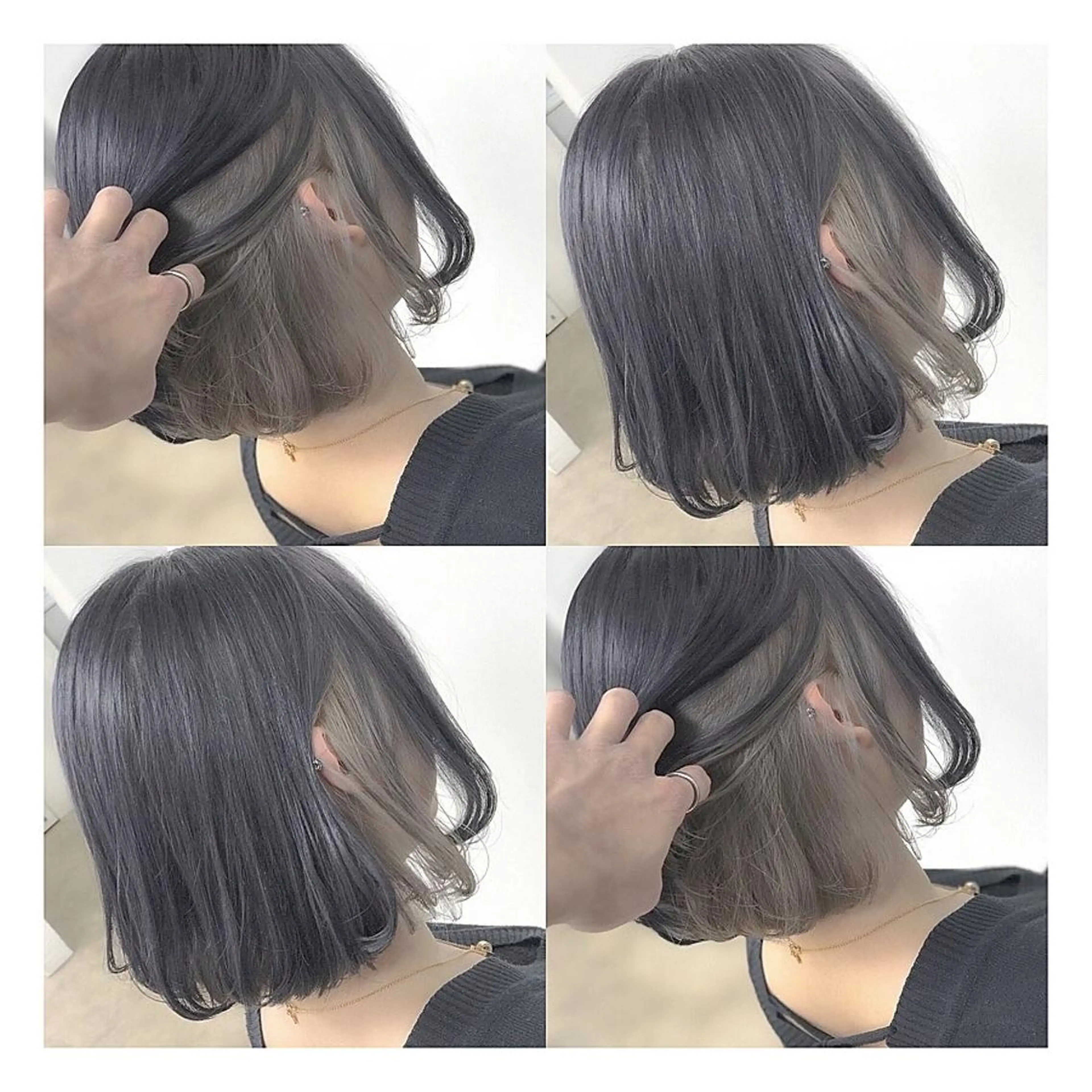 セミロング カラー beauty: beast 大町店のヘアスタイル