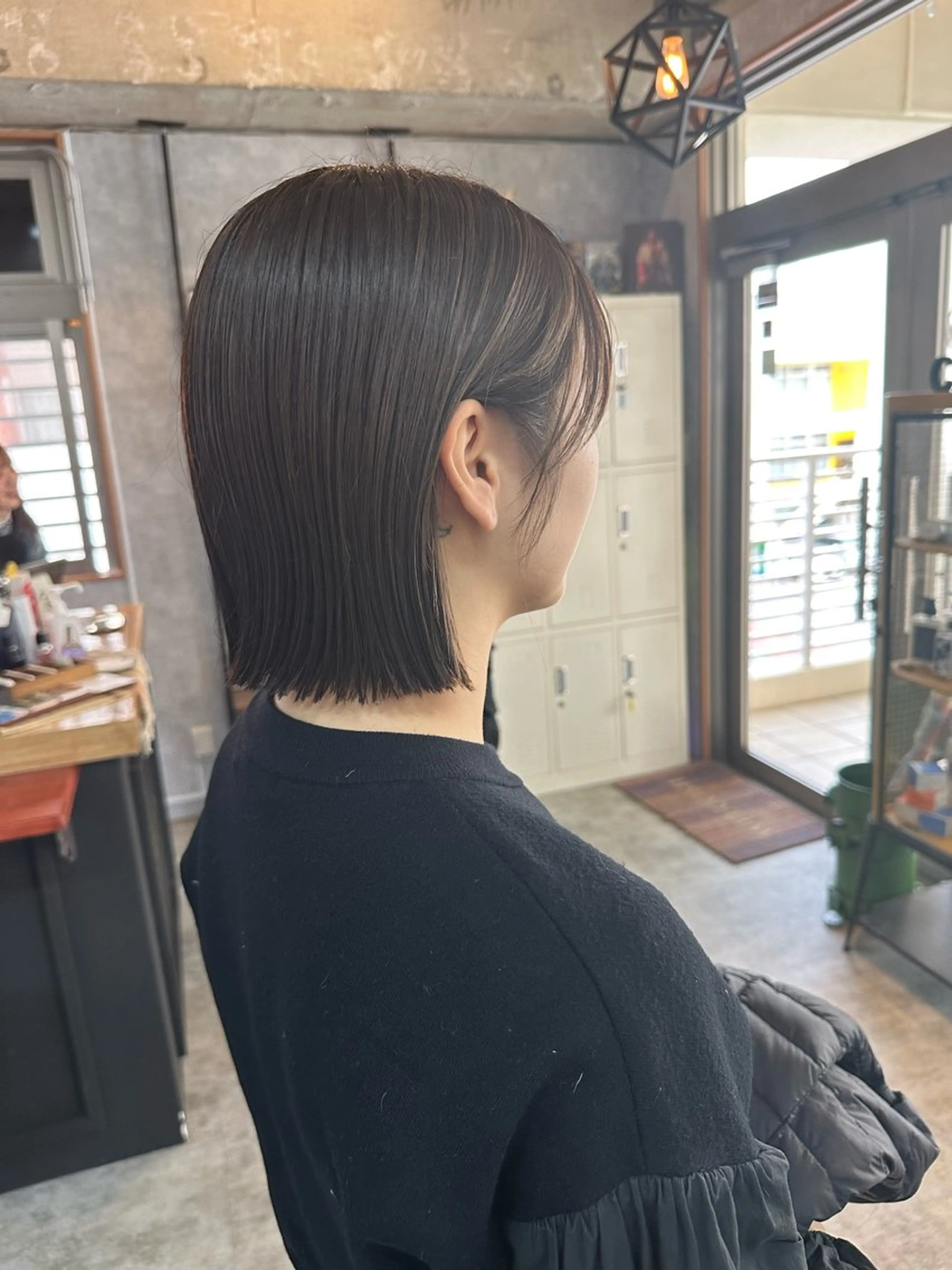 ショート 切りっぱなしボブ ショートボブ ハンサムショート 丸みショート ボブ カット ヘアカラー トリートメント C’LD hair  produce /シールドヘア所属・モテ髪/ボブ/ショー ト/アダチフウトのヘアスタイル