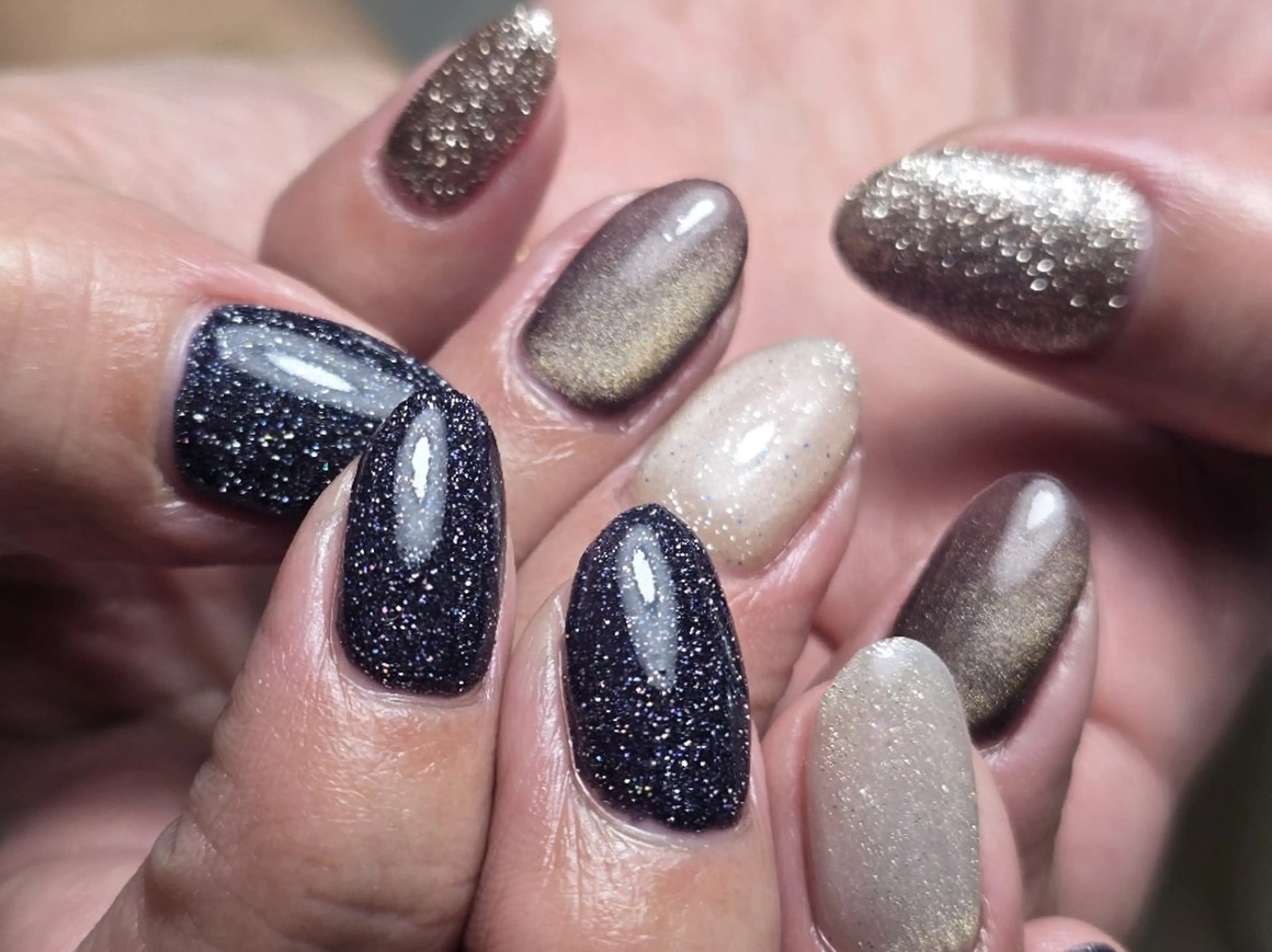 マグネットorフラッシュネイルの写真