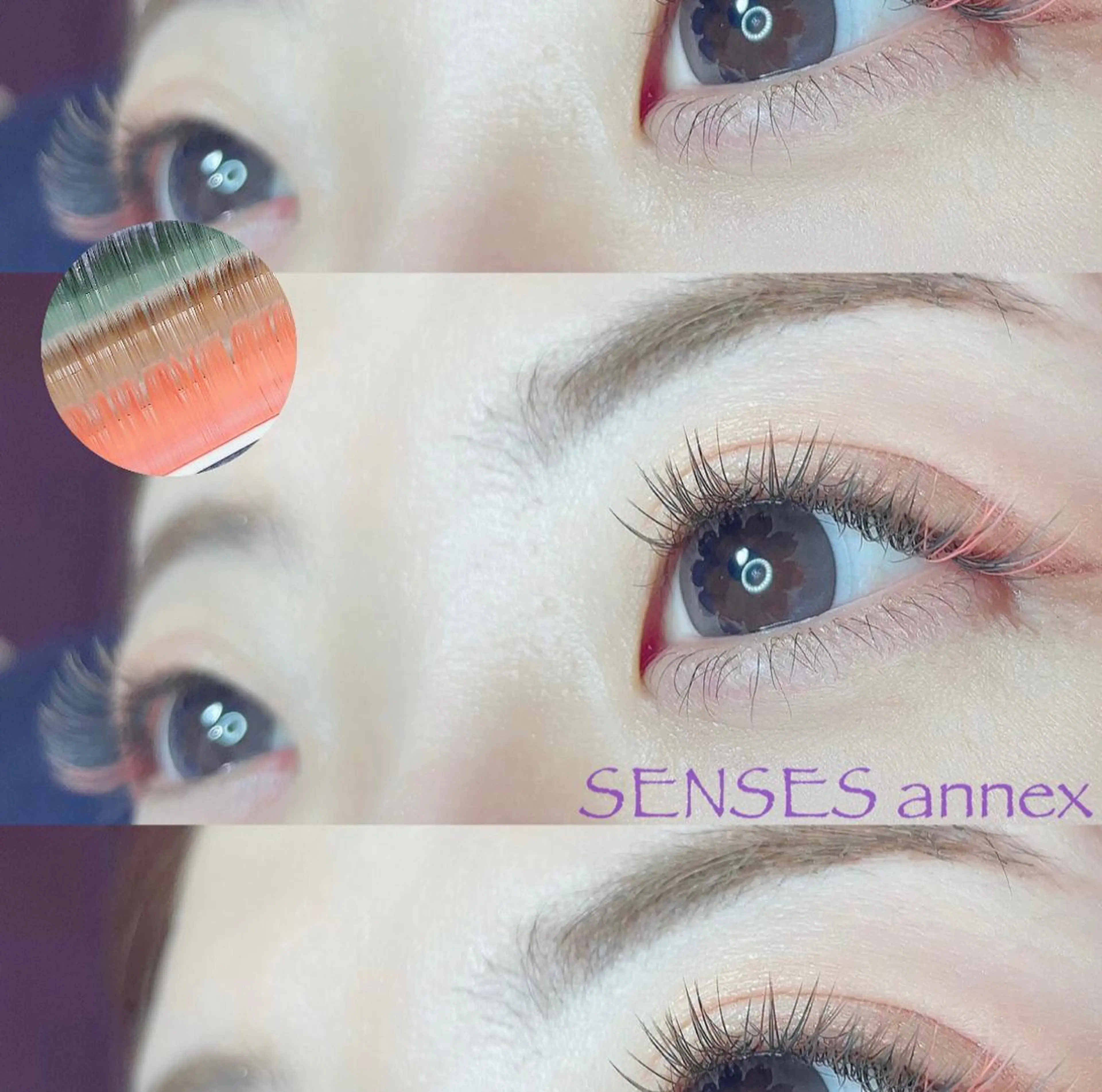 マツエク・マツパ マツエク SENSES_ WAKAのマツエク・マツパデザイン