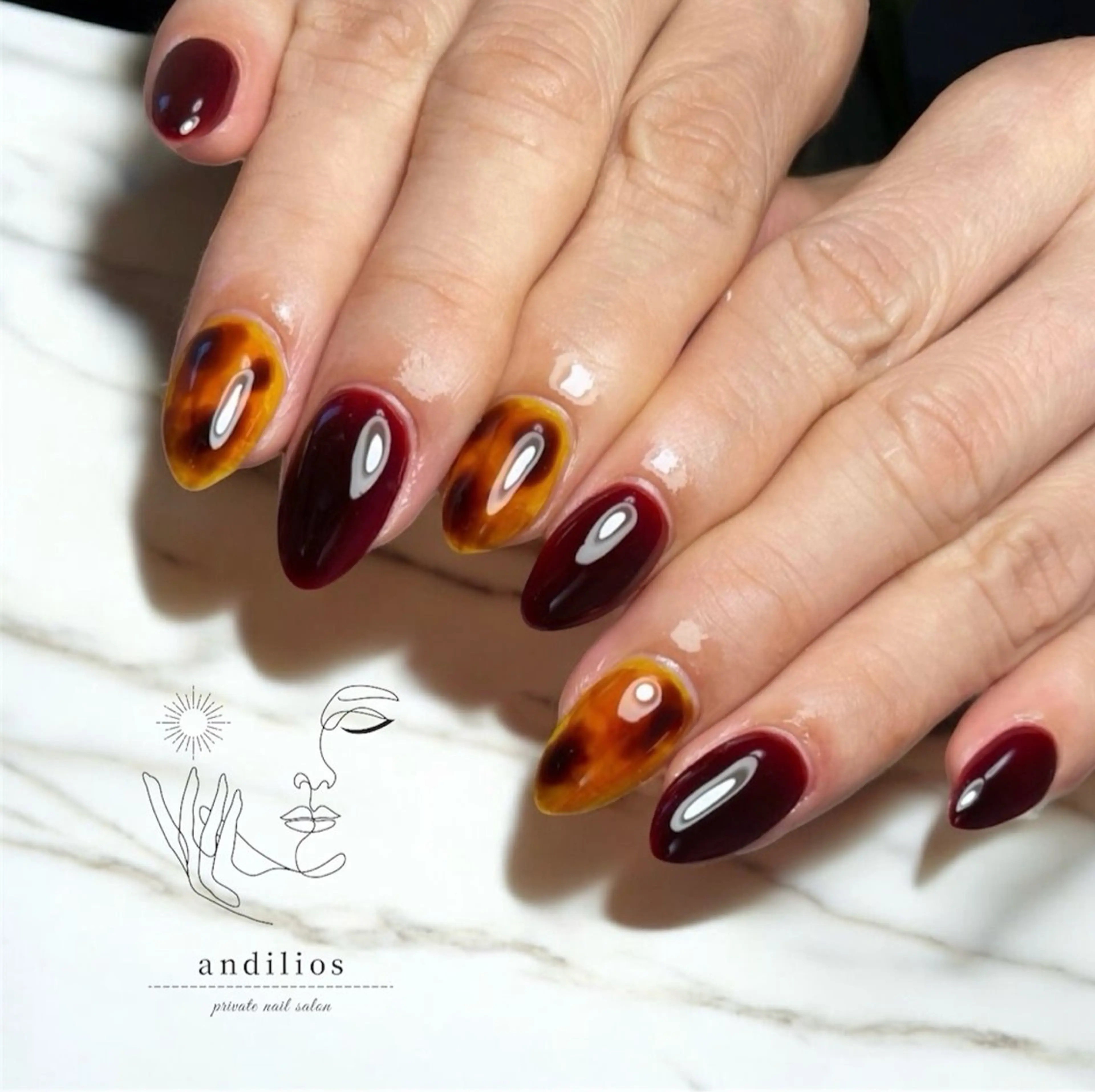 ネイル ハンドネイル andilios / private nail salon所属・andilios / shioriのネイルデザイン