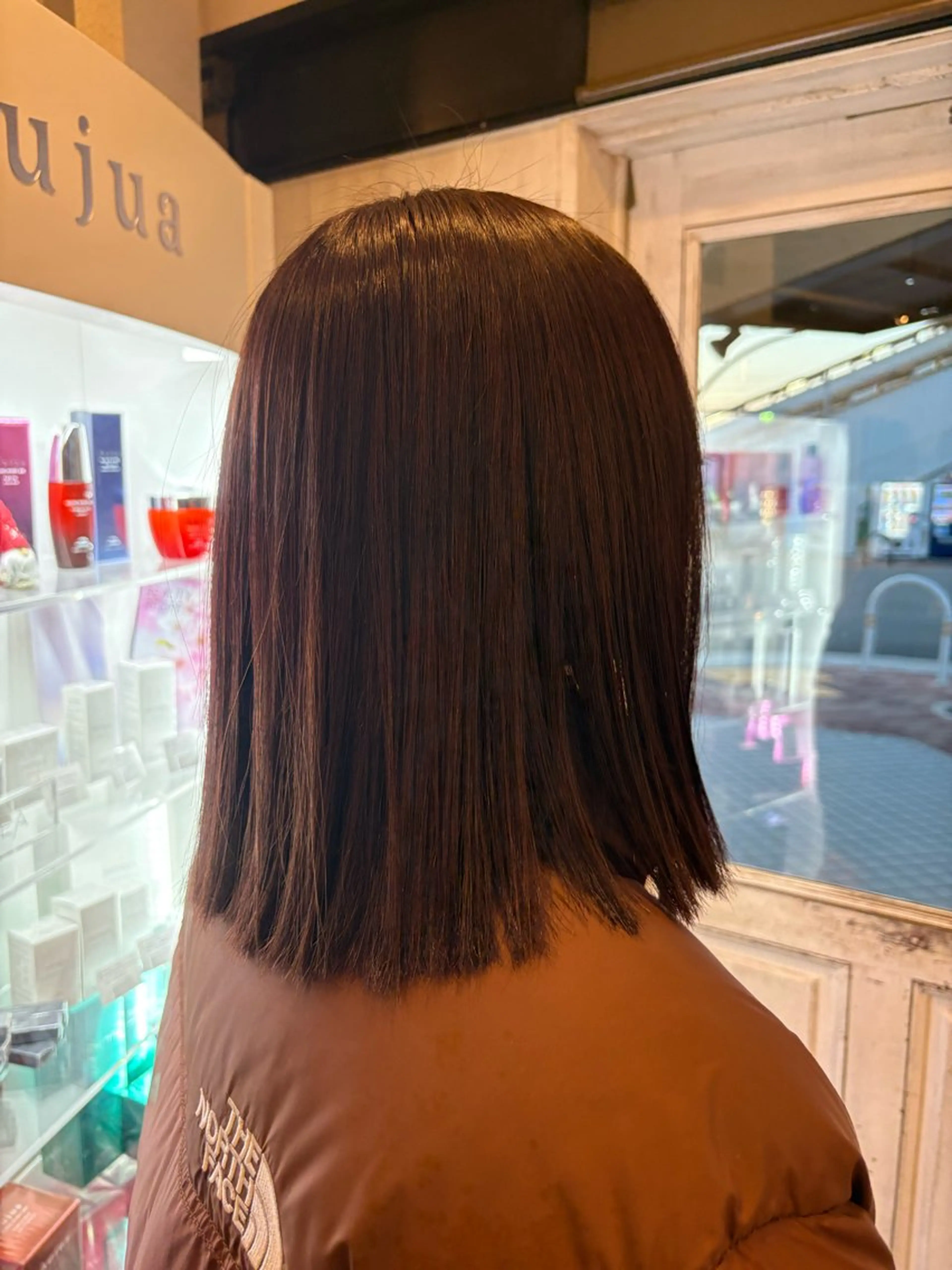 ロング MOLLASALON 浅香山店所属・髪質改善カラー 縮毛矯正🤍辻桃加のヘアスタイル