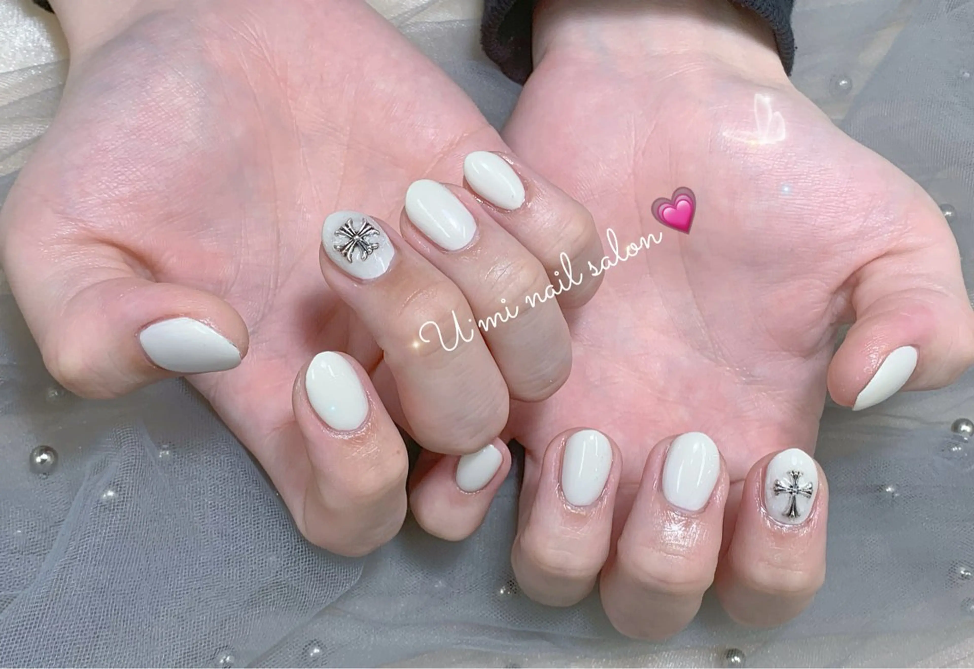 ネイル ワンカラーネイル ハンドネイル U·Mi nail salon所属・U·Mi 上野御徒町容のネイルデザイン
