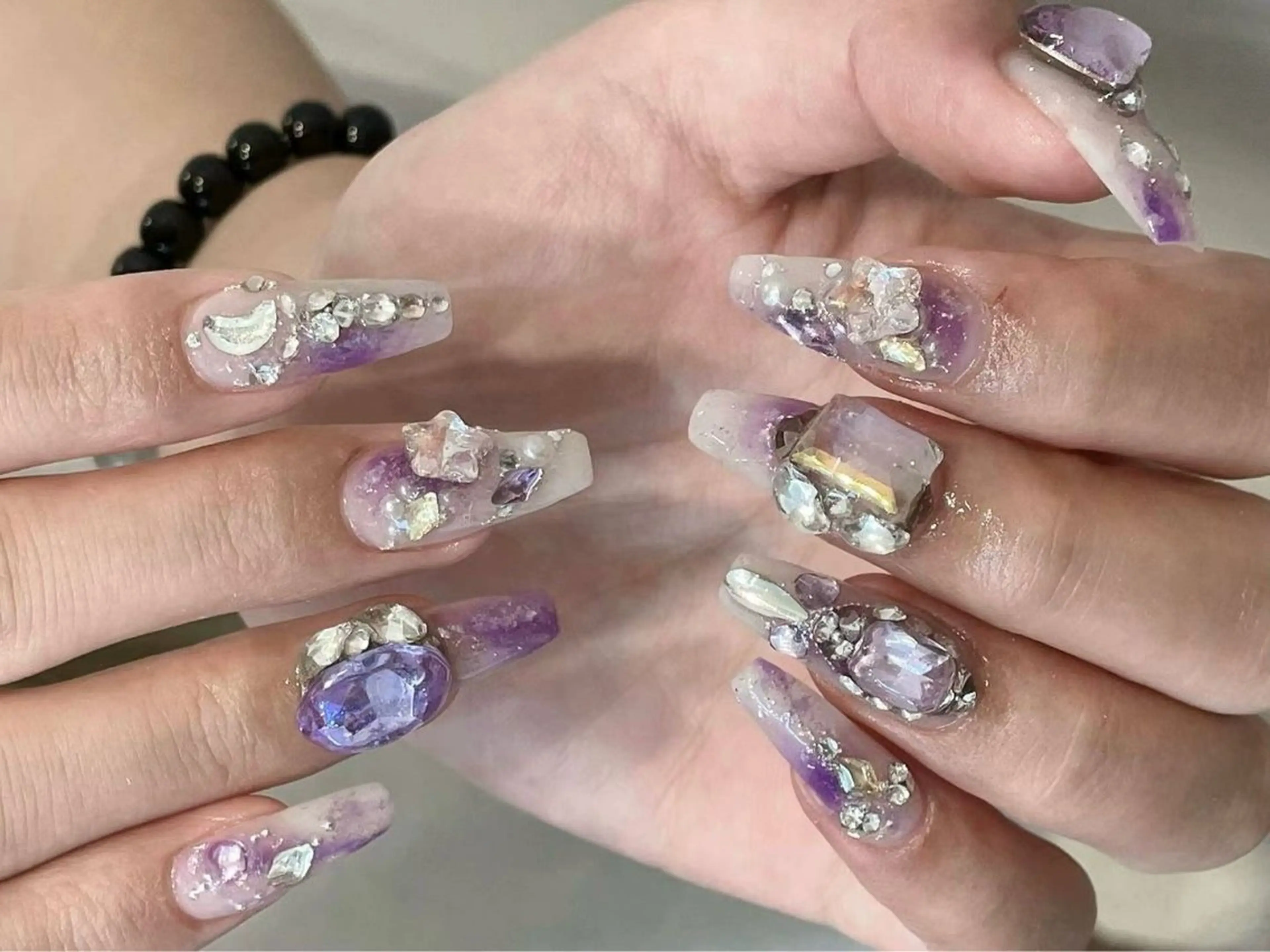 ネイル アートネイル フラワーネイル フットネイル ジェルネイル マグネットネイル Babarla Nailのネイルデザイン