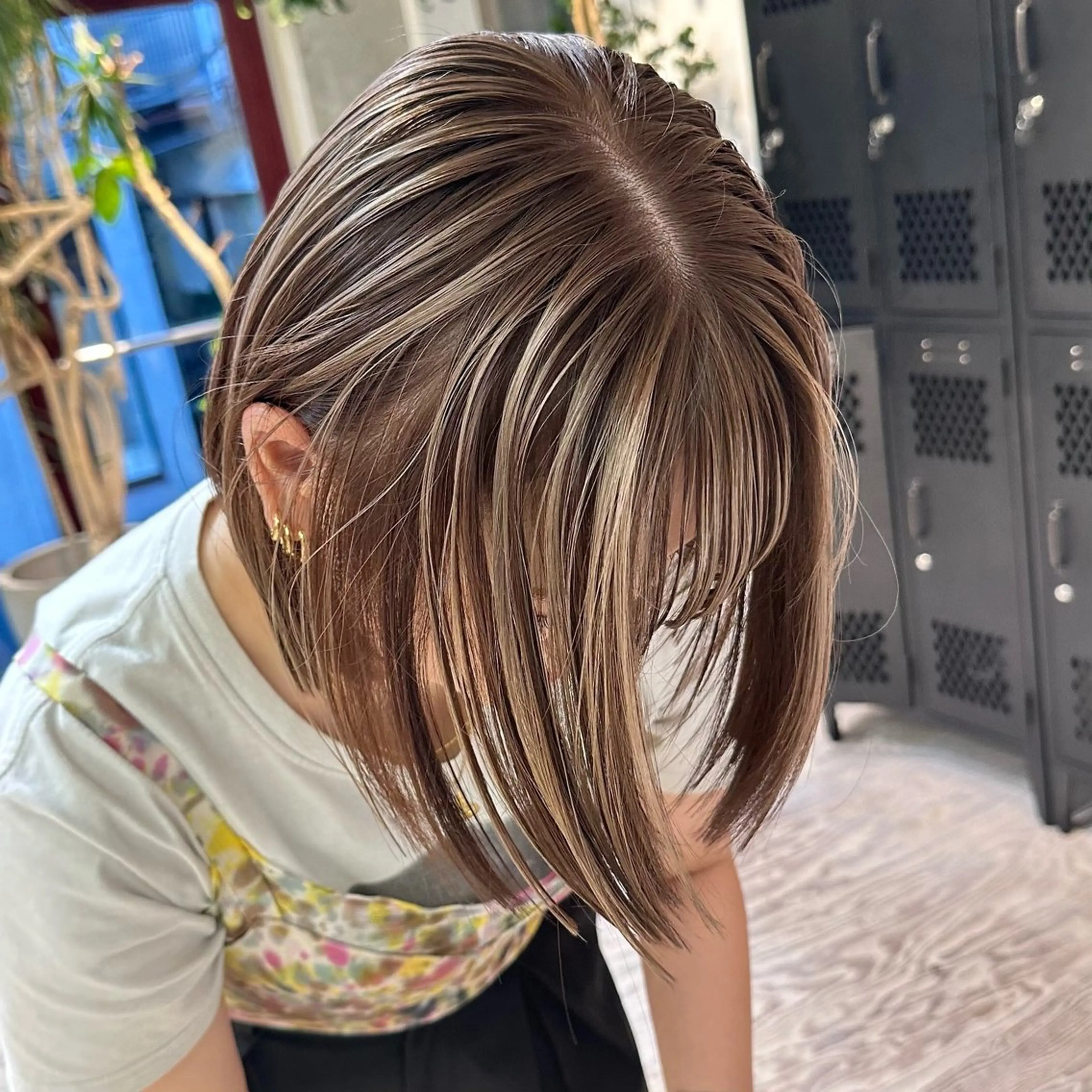 カラー RINA .のヘアスタイル