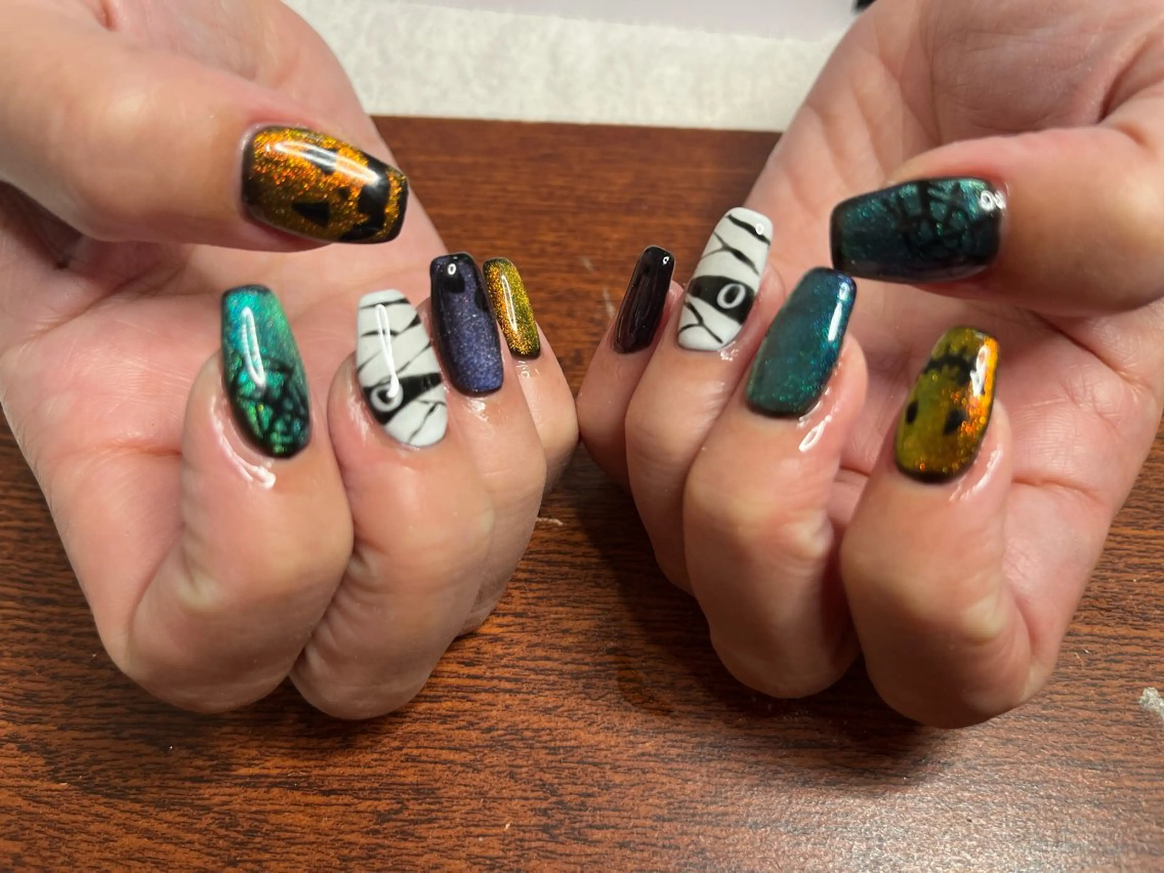 ネイル マグネットネイル ハンドネイル _55.nail_ MIKAのネイルデザイン