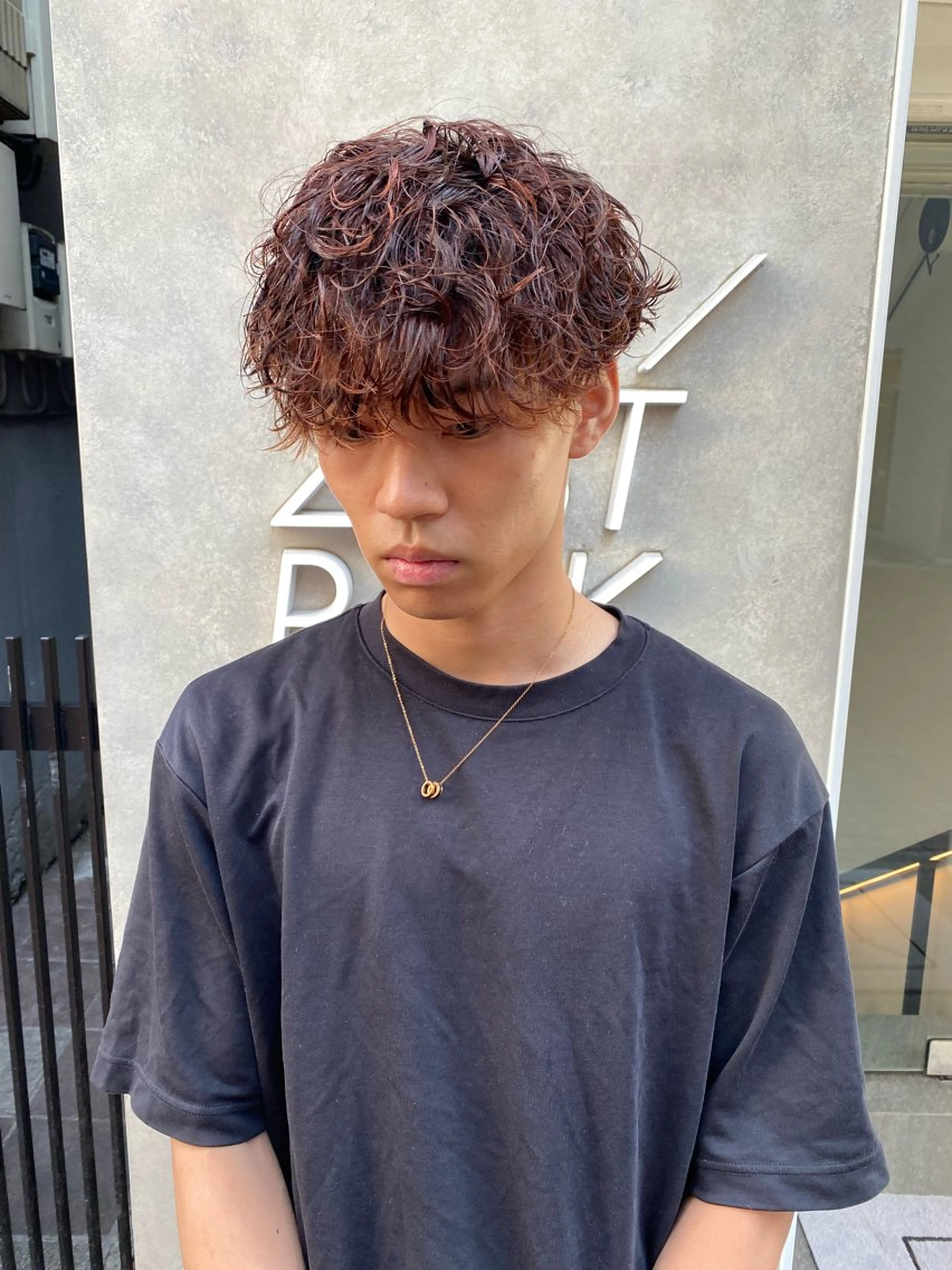 パーマ メンズ 新宿【メンズパーマ】 塩澤太一のヘアスタイル