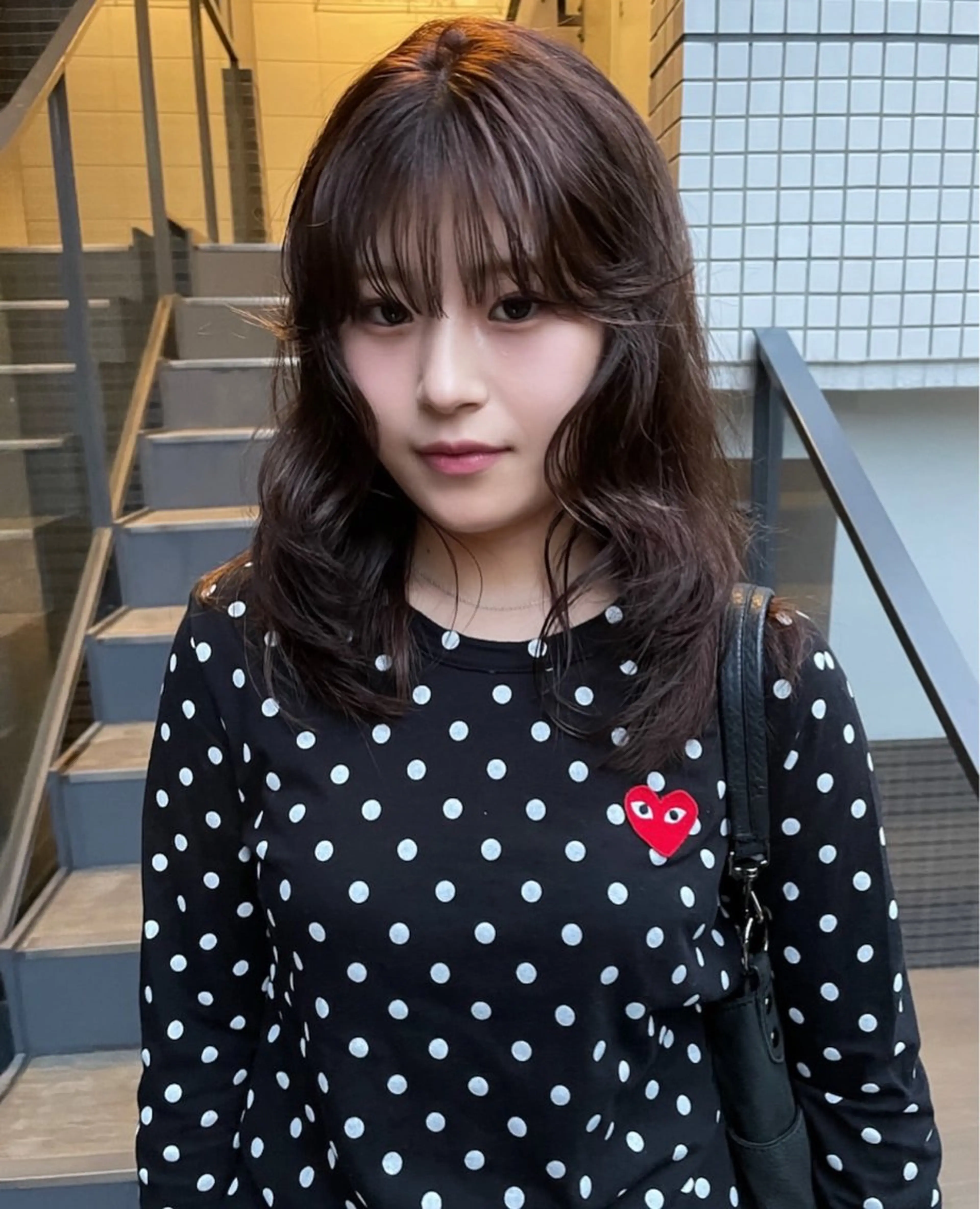 ミディアム カラー ヘアカラー sano rikitoのヘアスタイル