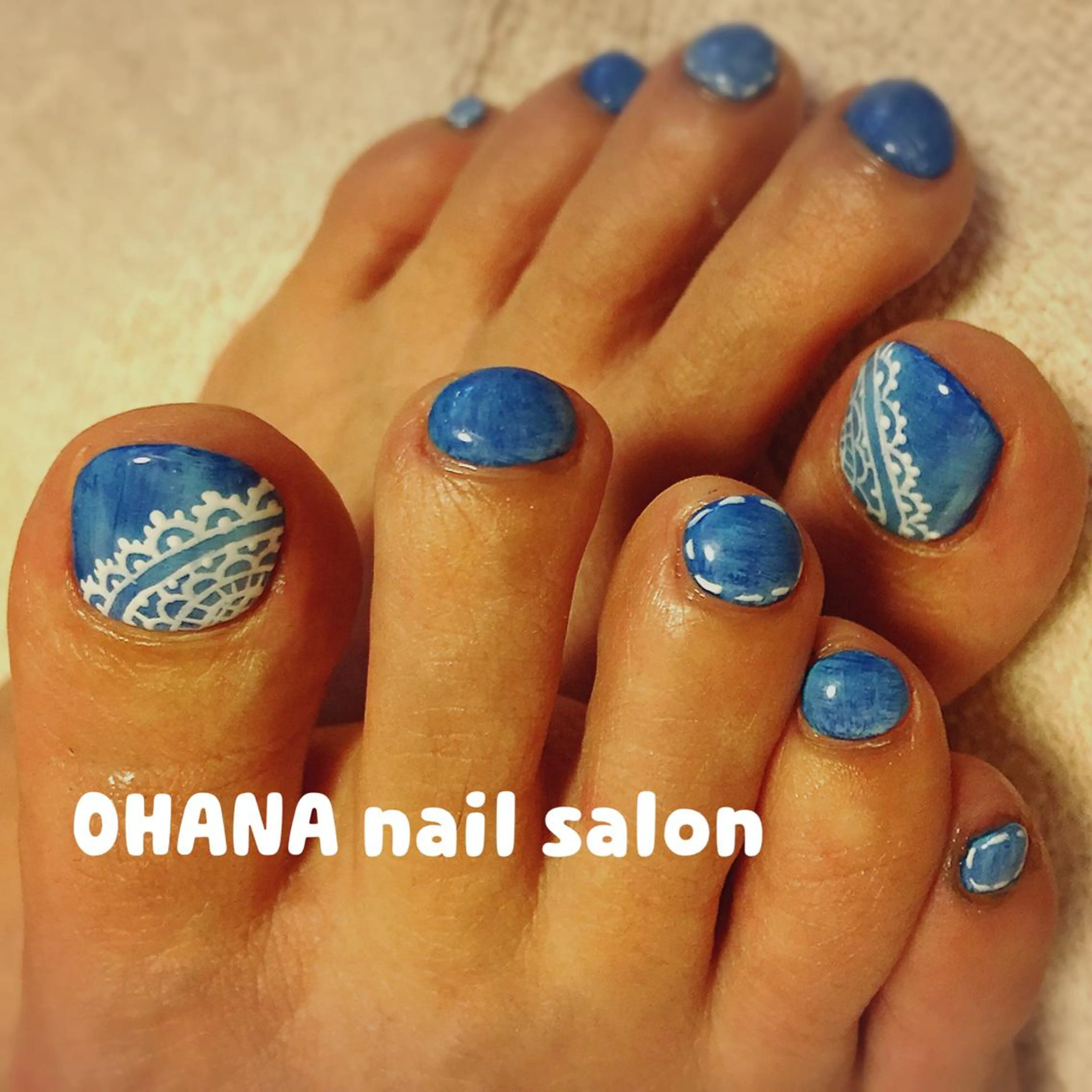 ネイル アートネイル フットネイル ジェルネイル レース 那覇🏝️台湾人 ネイリストSHIUのネイルデザイン