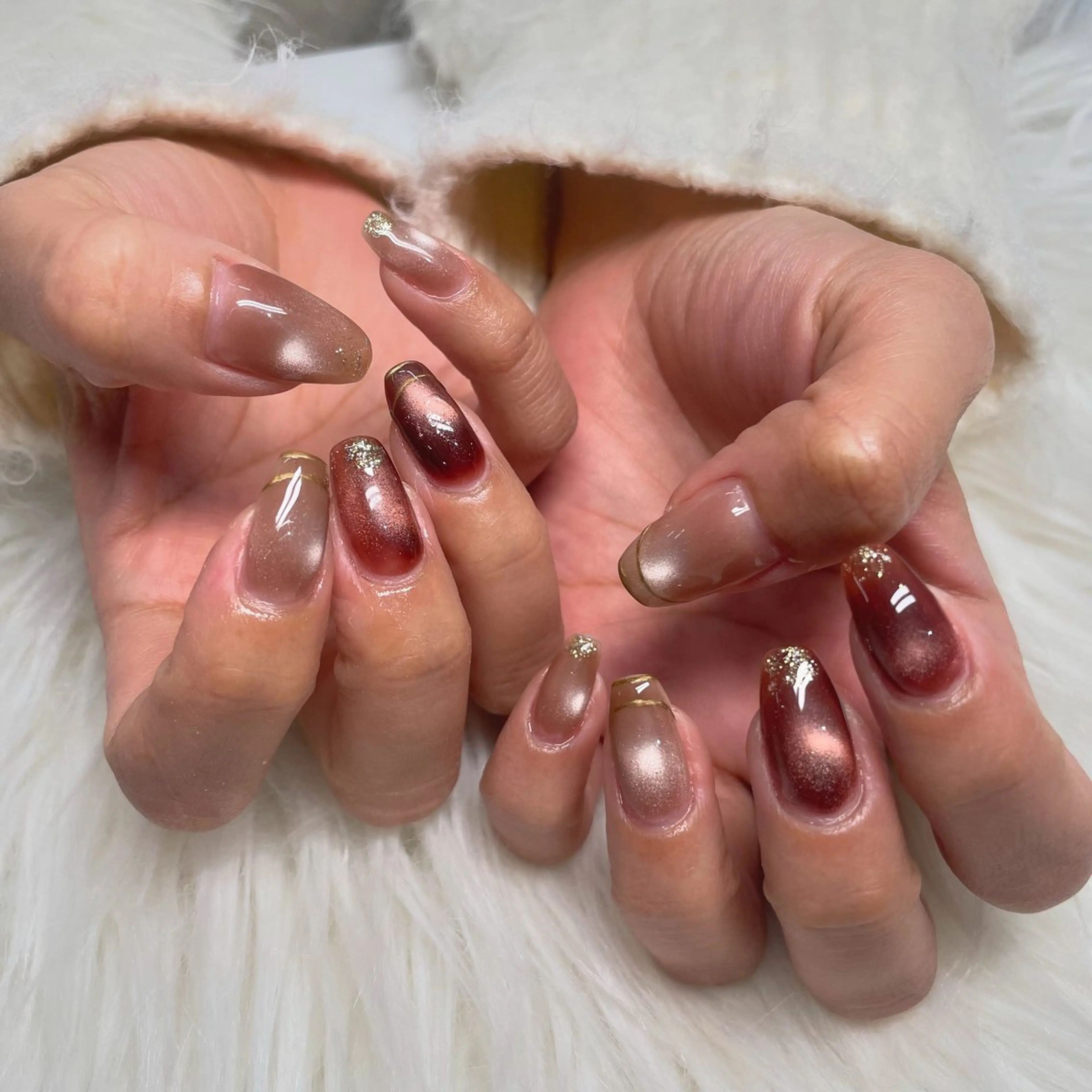 ネイル マグネットネイル ハンドネイル WOLTOKYO 渋谷/RIAのネイルデザイン