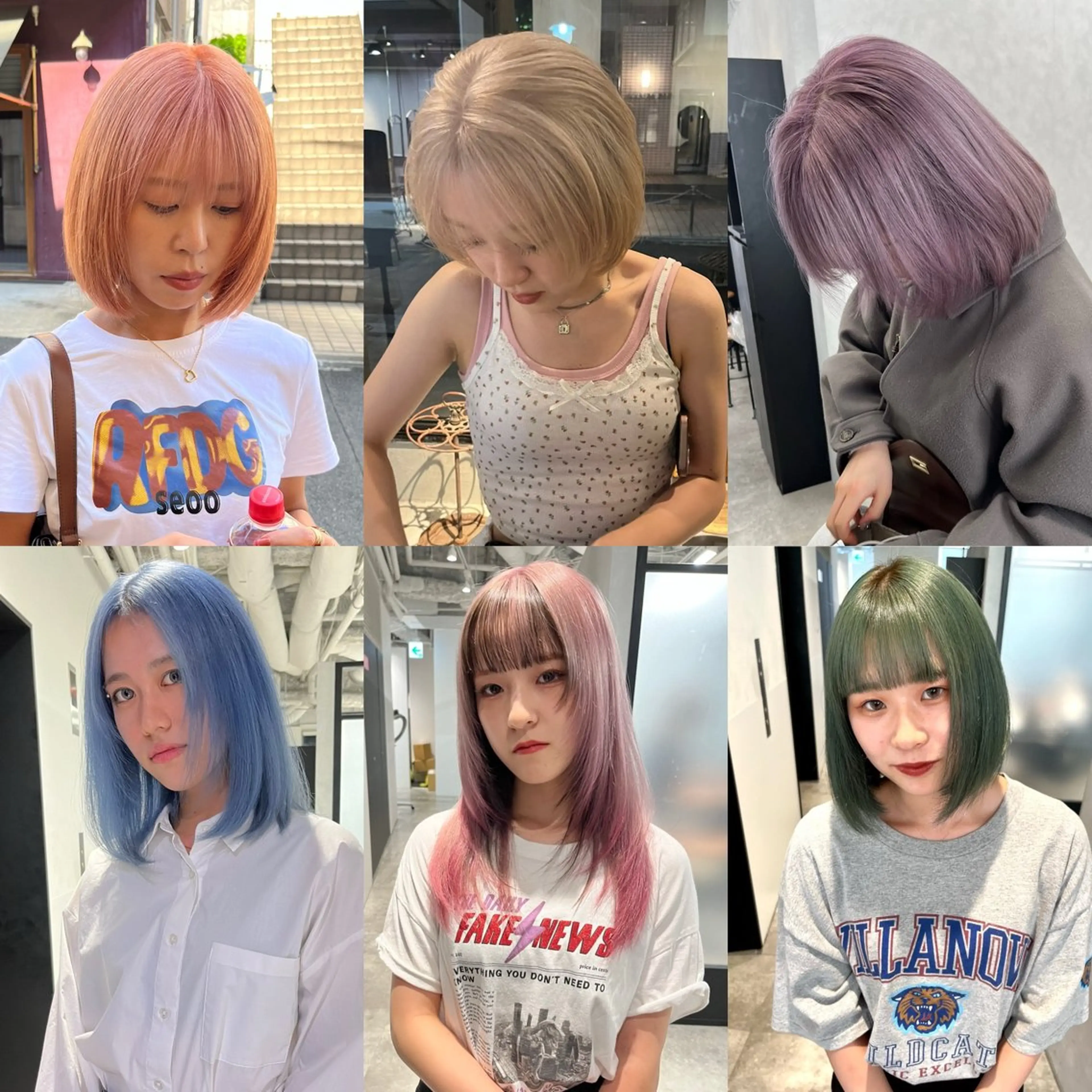 【1日2名様限定❗️】ケアブリーチ×カラー×最新トリートメント#ダブルカラー#ブリーチの写真