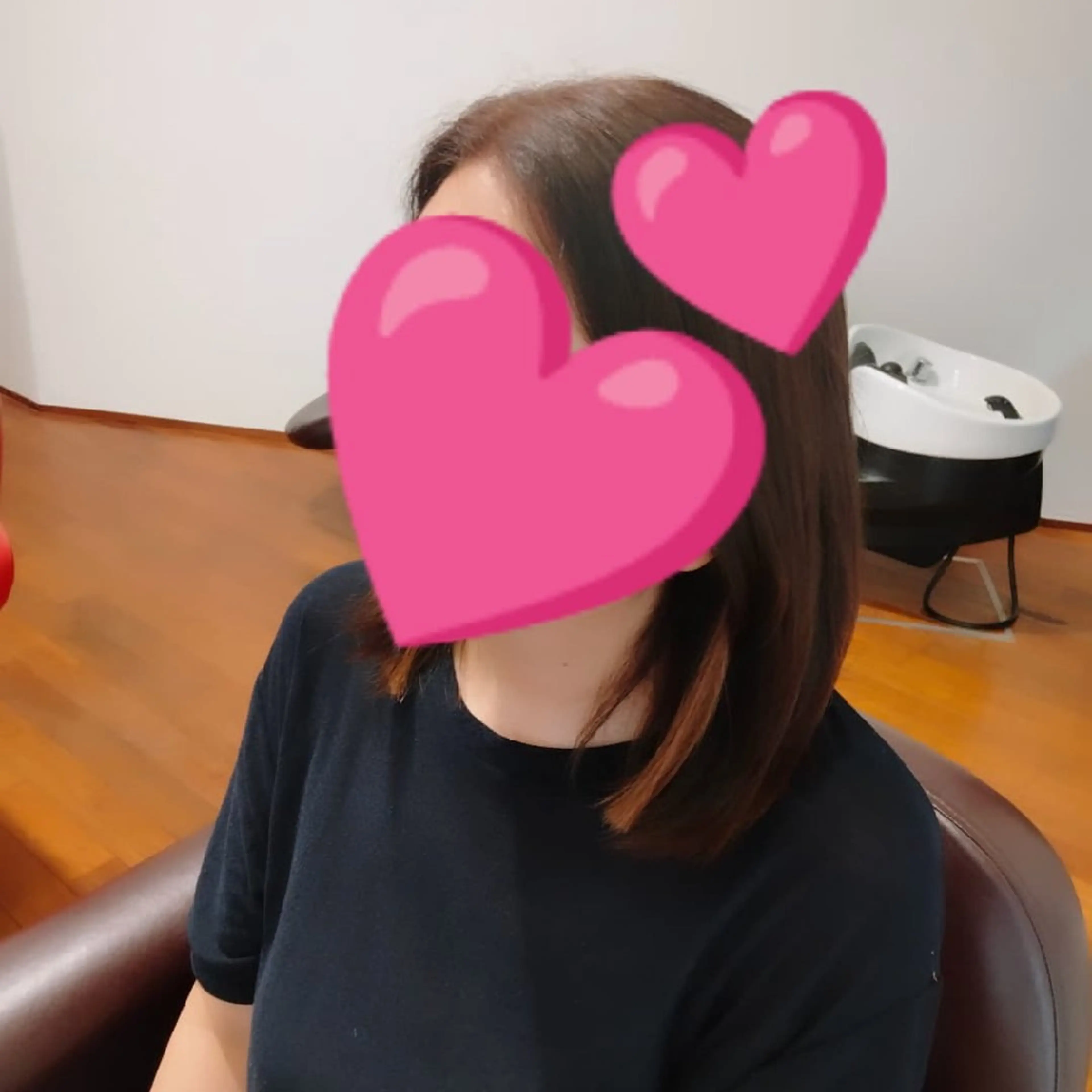 ミディアム シールエクステ エクステ EARTH 浜松志都呂店所属・髪質改善×カラー🌈 ふたばのヘアスタイル