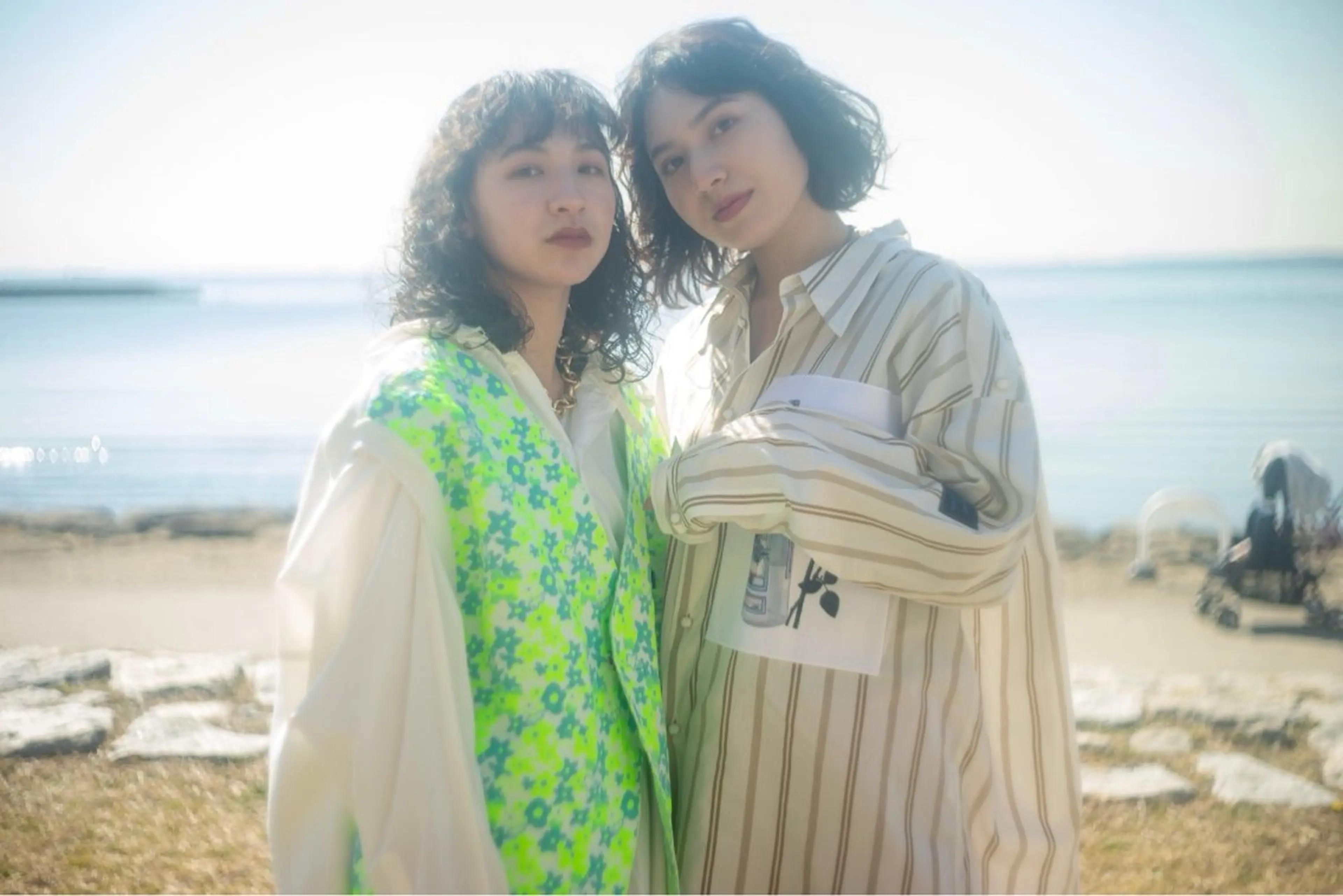 セミロング 小川 夏花のヘアスタイル