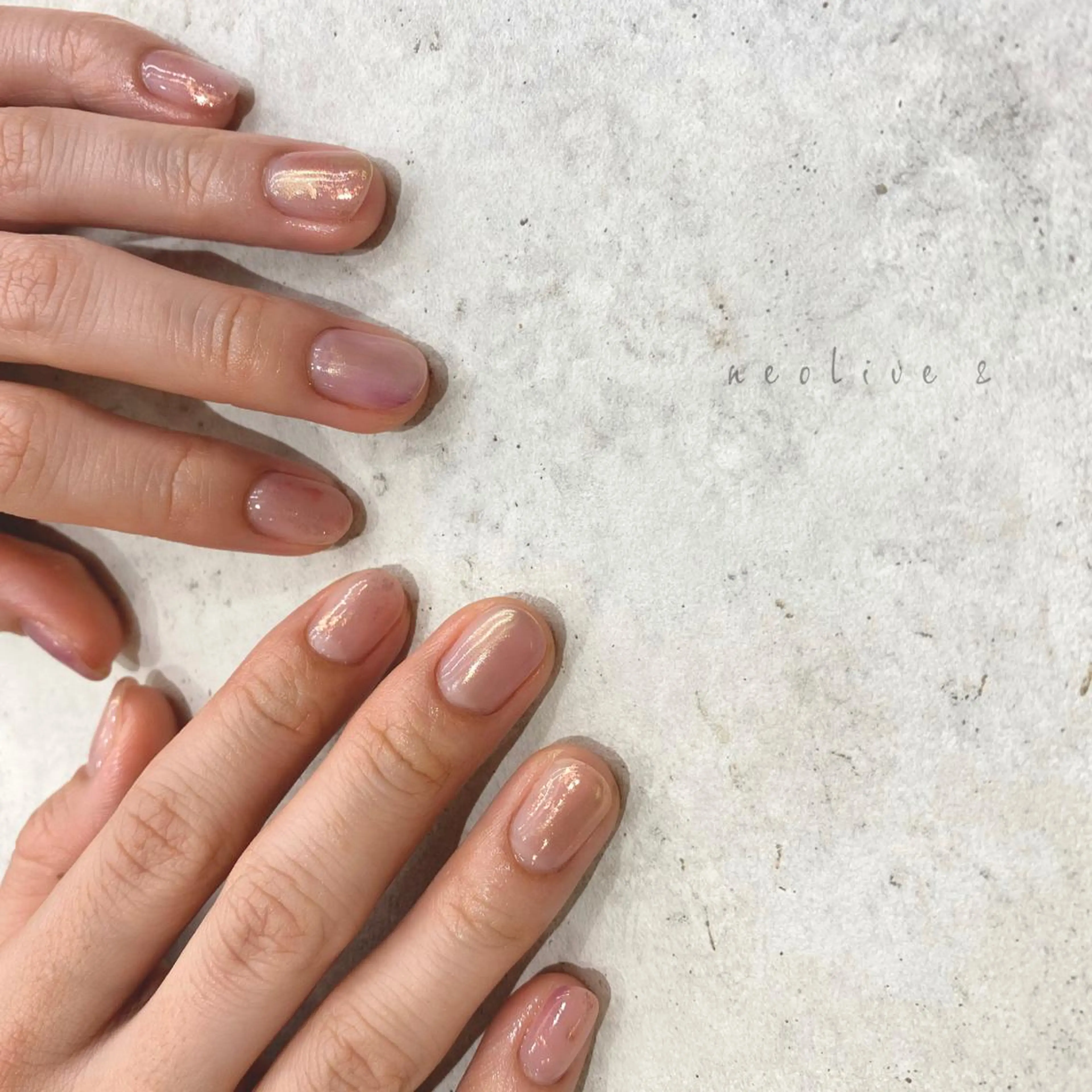 ネイル ミラーネイル Yuriko Omi パラジェル/渋谷のネイルデザイン