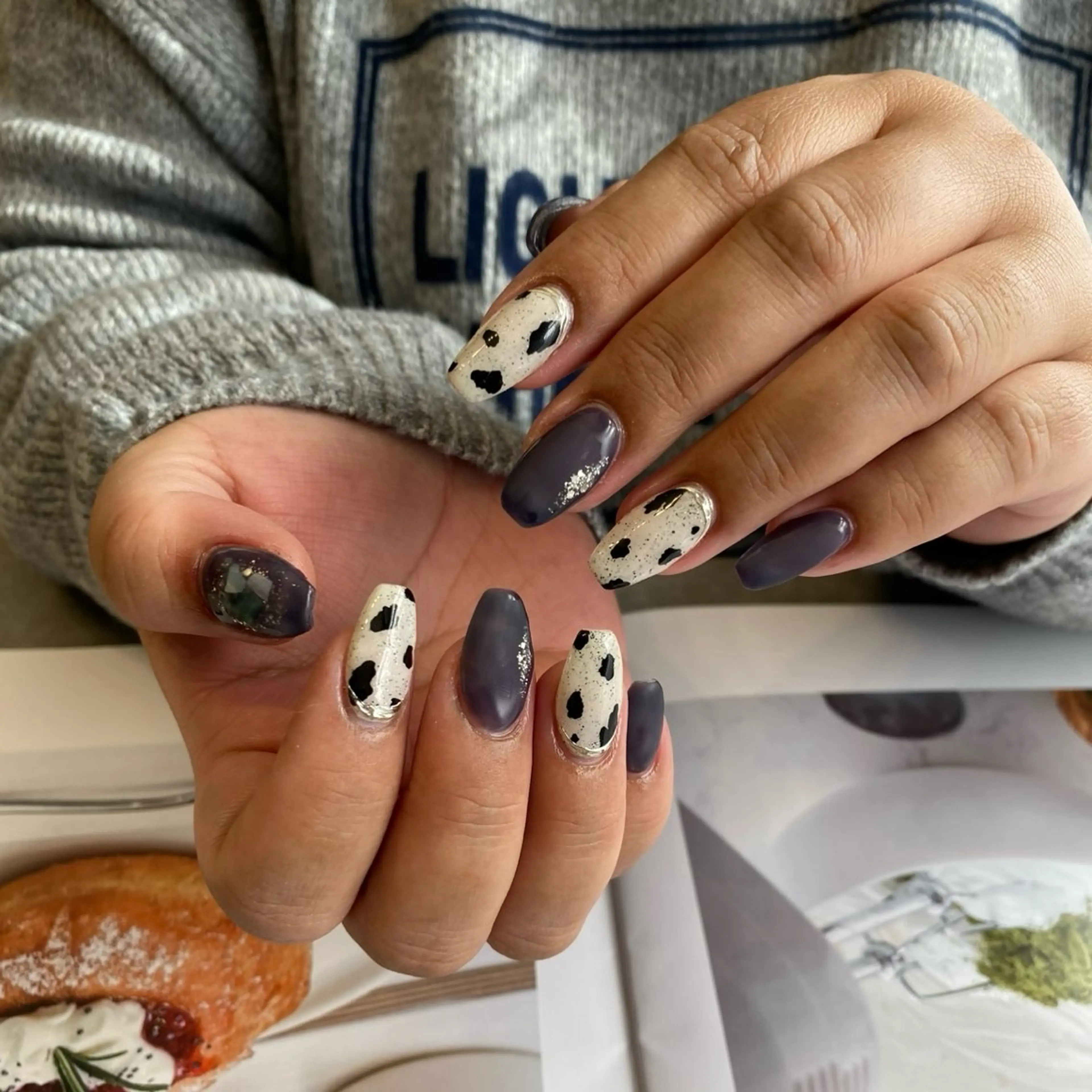 ネイル マットネイル ハンドネイル ハンドケア nail salon maniのネイルデザイン