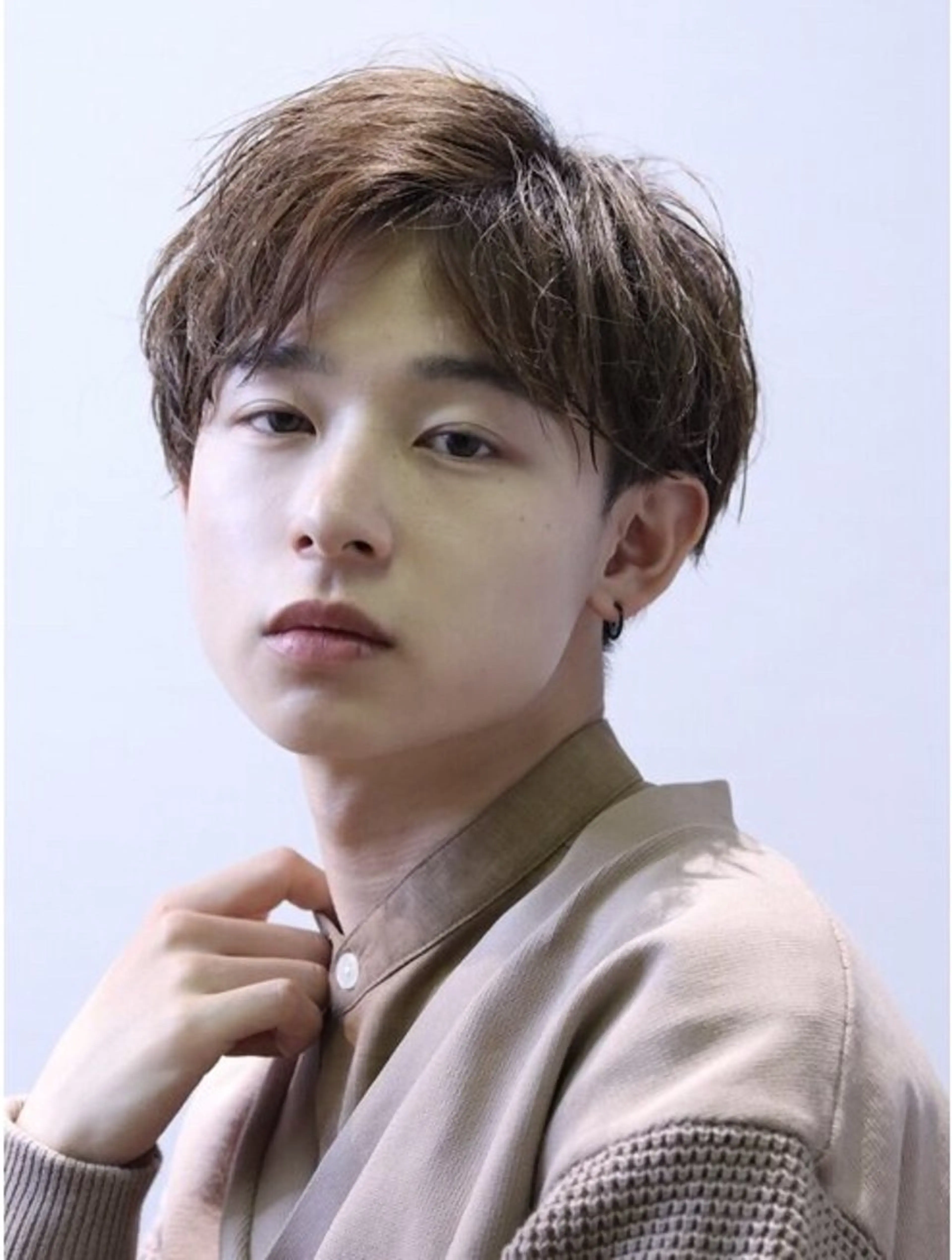 カット＋メンズ限定(ブリーチ無し)ファッションカラー＋店舗限定髪質改善トリートメントの写真