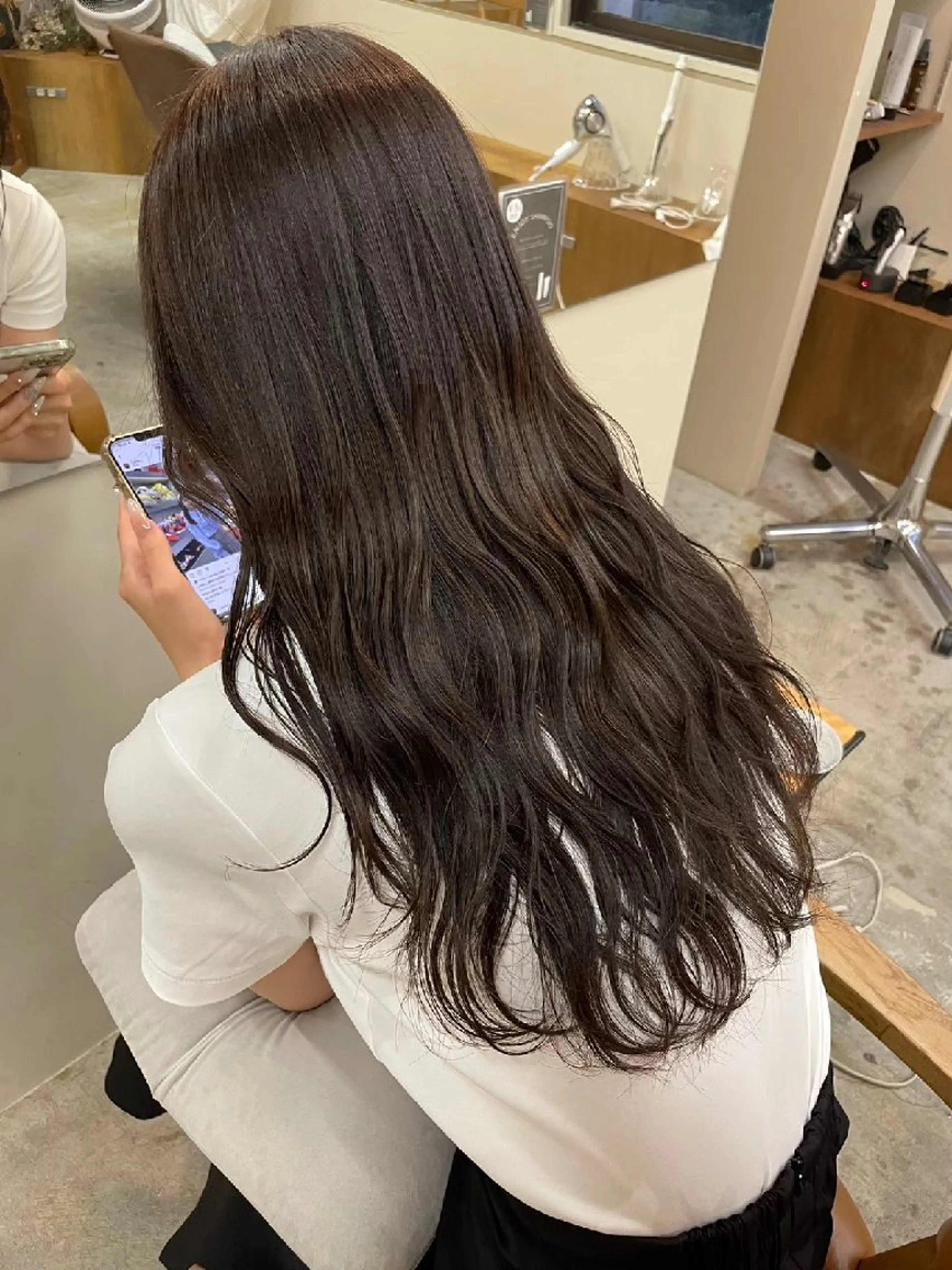 透明感カラーの写真