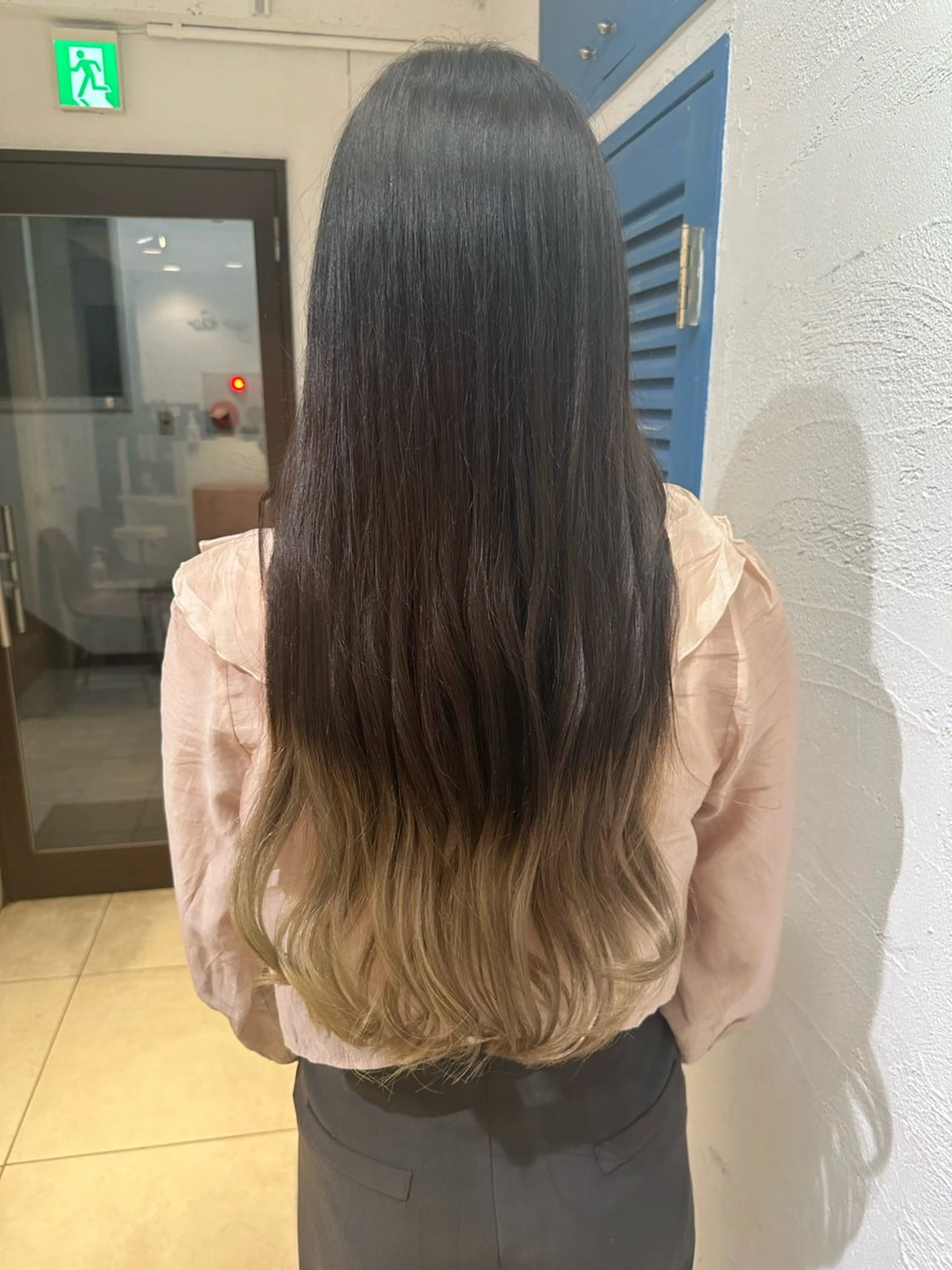 ロング ブリーチカラーボブ sayo🧸🤎のヘアスタイル